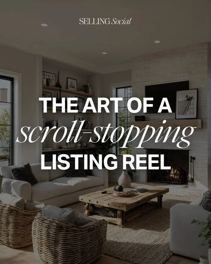 Your guide to scroll-stopping listing reels 🏡😍

If you&rsquo;ve been overthinking your listing reels or they&rsquo;ve been looking a little blah... consider this your sign for a revamp.

Swipe for your step-by-step guide to creating listing reels t