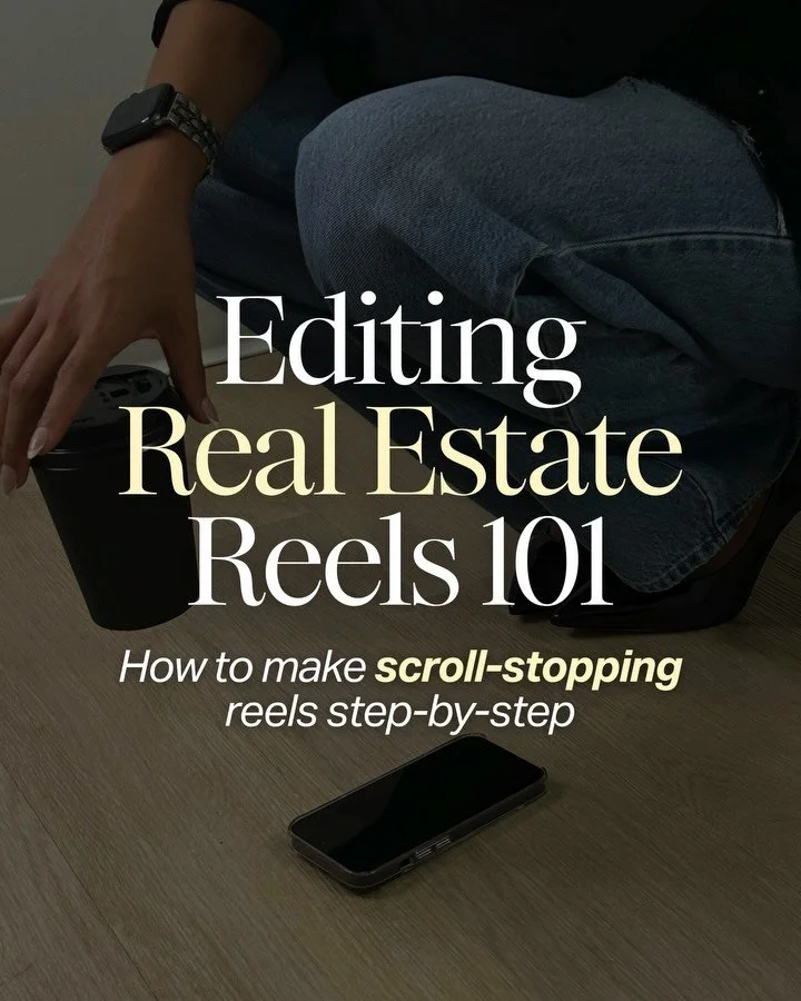 Editing real estate reels 101 🎬📱

Save this for the next time you sit down to edit, so your reels come out crisp and scroll-stopping every time.

Want me to walk you through it? Comment &ldquo;SOCIAL&rdquo; to get access to our step-by-step editing