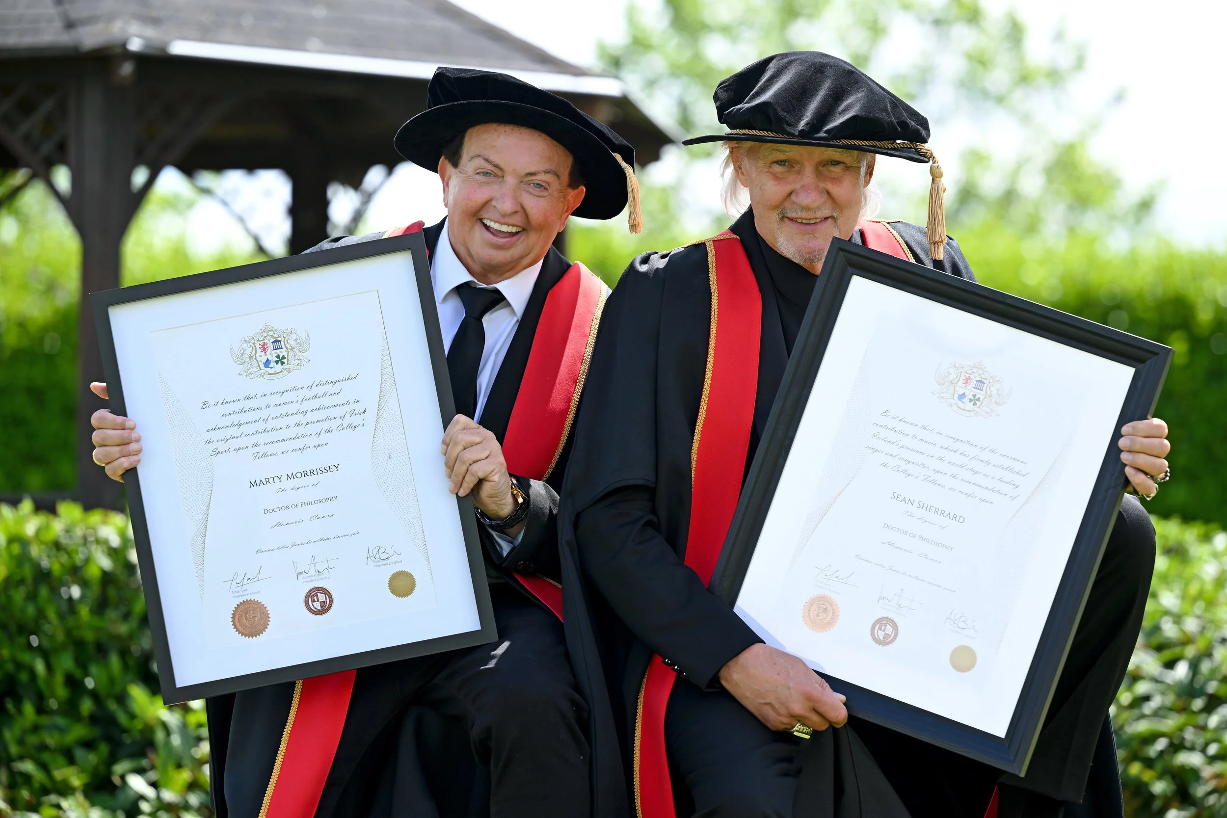 Johnny Logan; Marty Morrisey