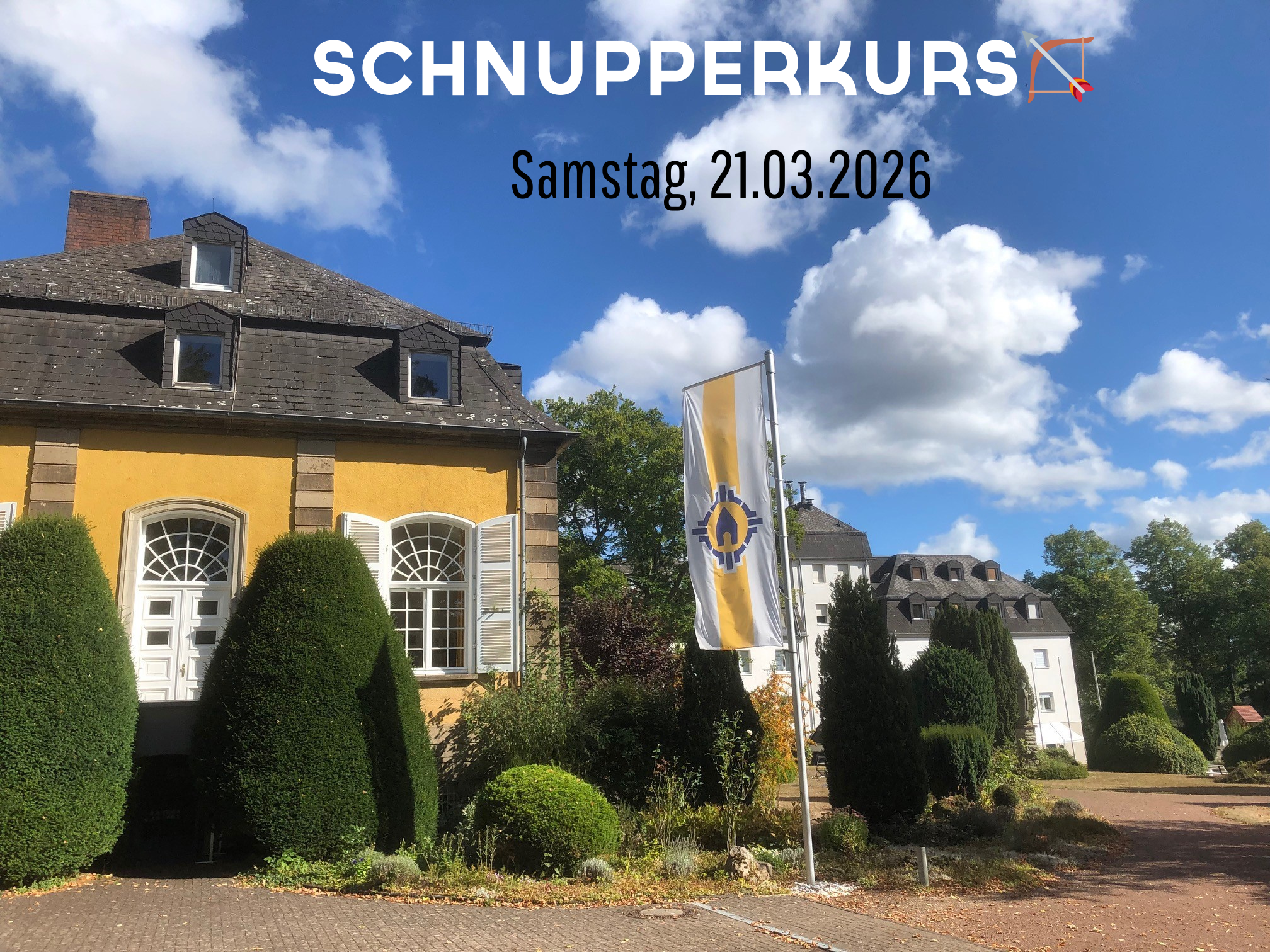 Meditatives Bogenschießen – Schnupperkurs // Euskirchen // 21.03.2026 //15:30 Uhr