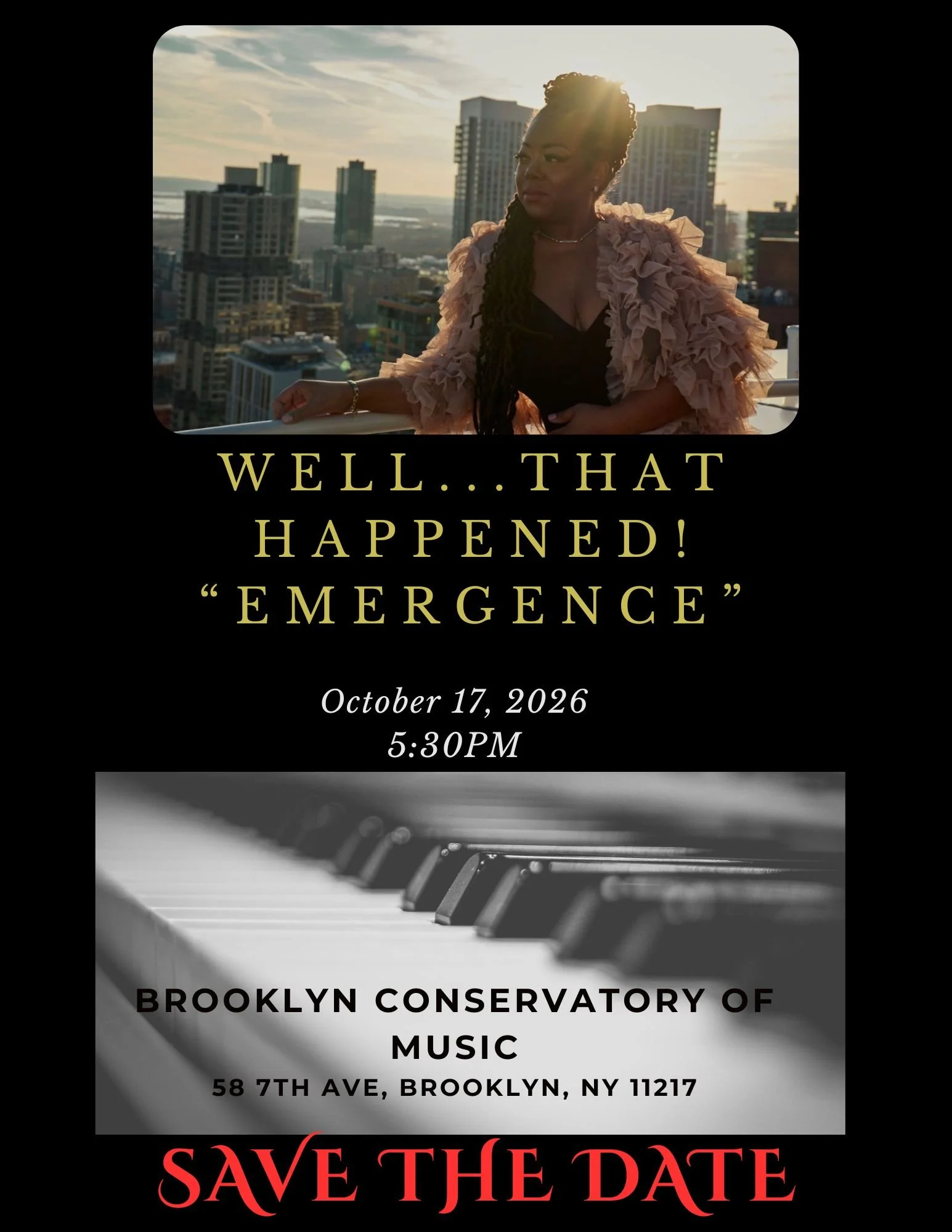 Well….That Happened! “Emergence”