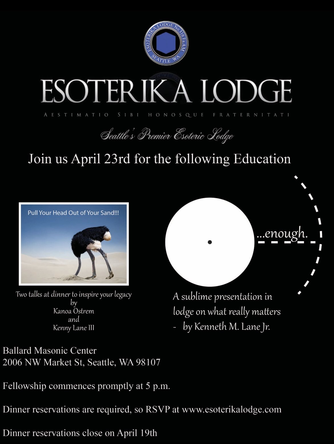 April Stated Meeting