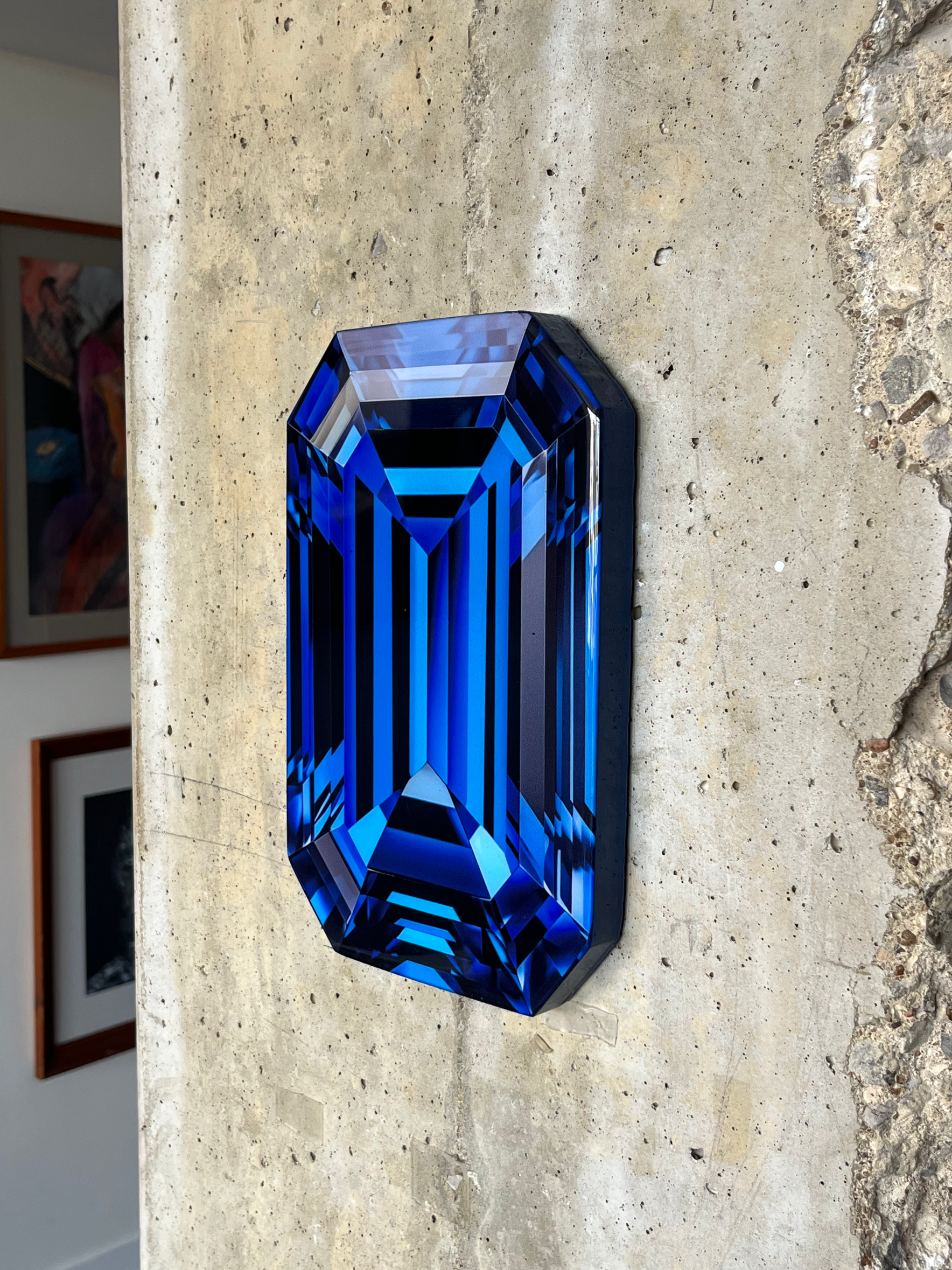 Sapphire- Emerald Cut