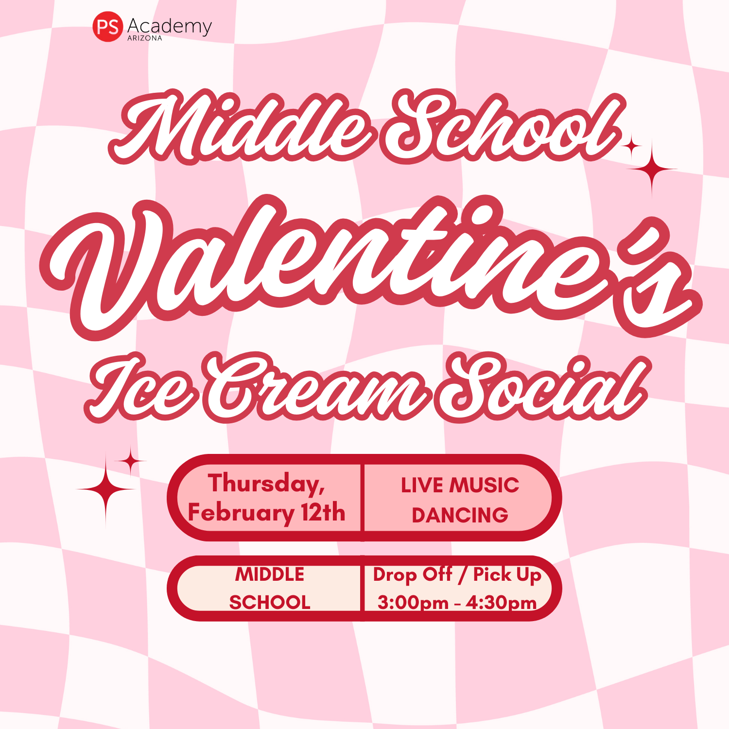 Valentine’s Ice Cream Social (Middle School)
