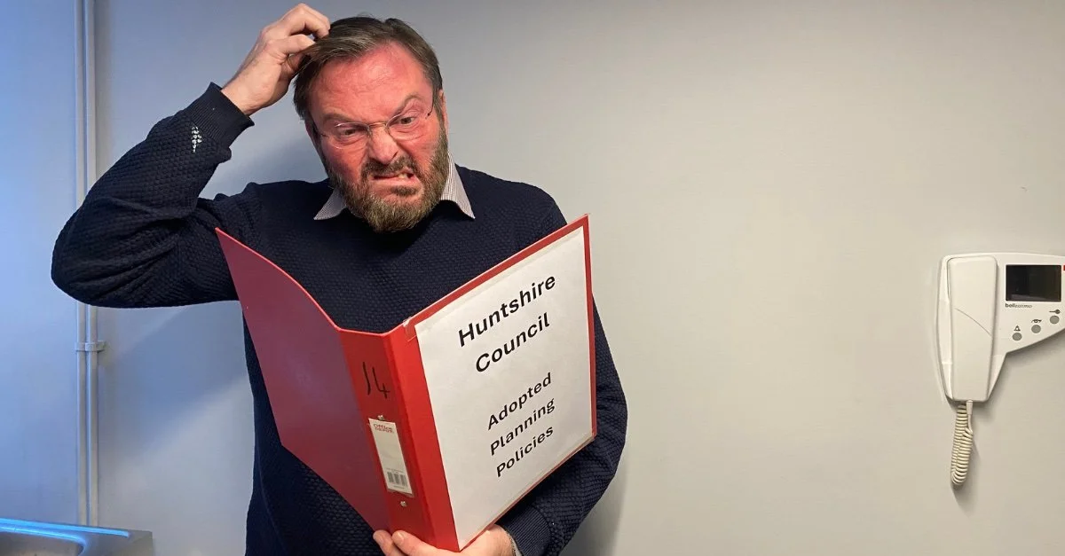 Councillor, do you know your own planning policies?