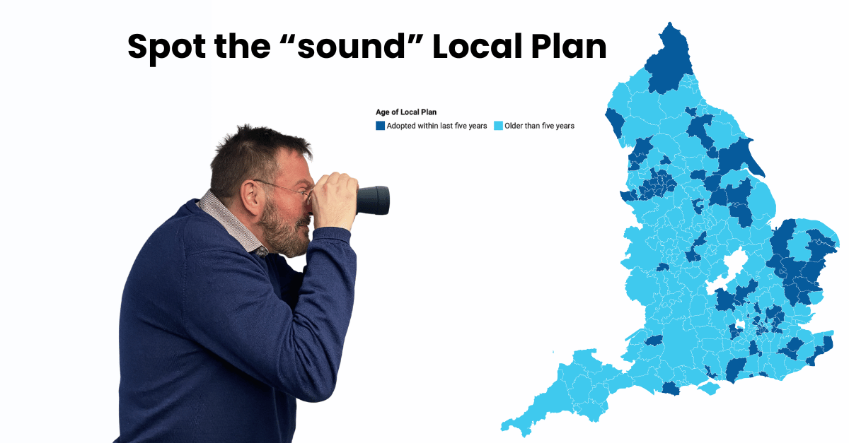 What happens if you don’t make a “sound” Local Plan?