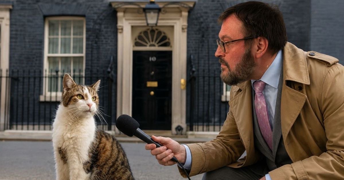 Interview with Larry the Cat – The Chief Mouser