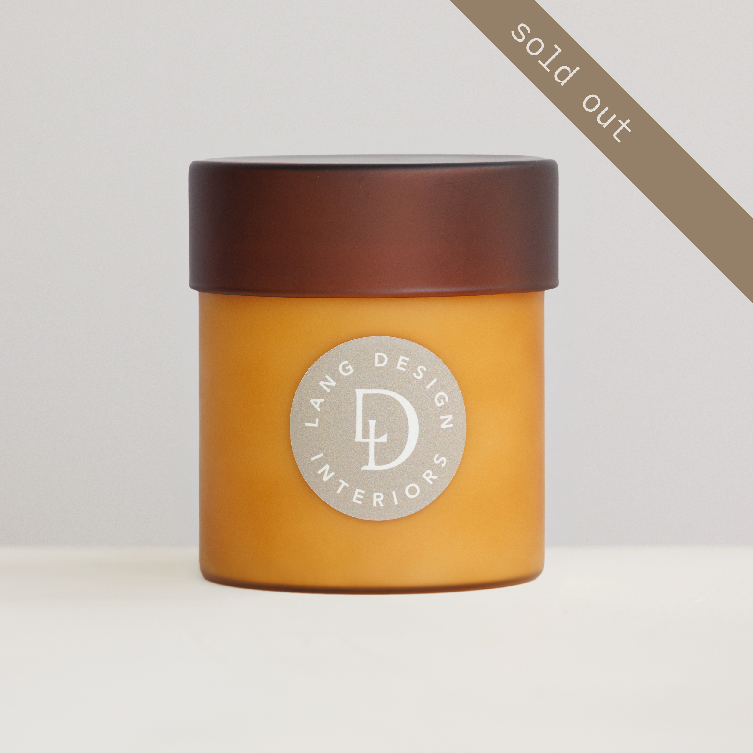 LANG Signature Candle | Amber Vessel