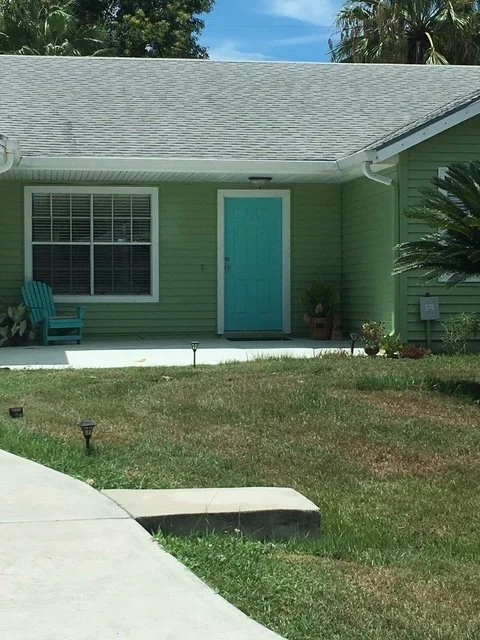 Adding curb appeal before image