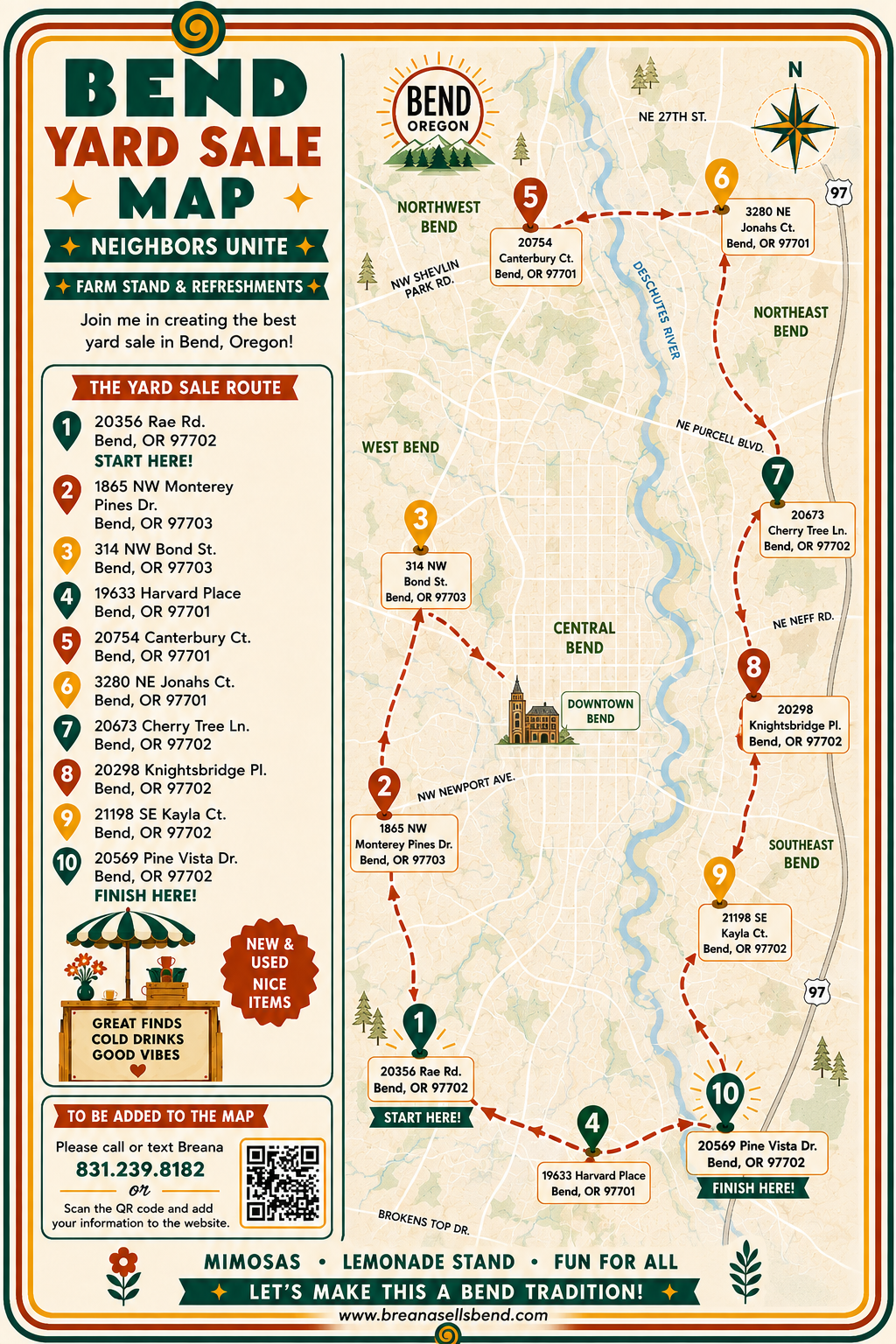 Bend summer yard sale event!