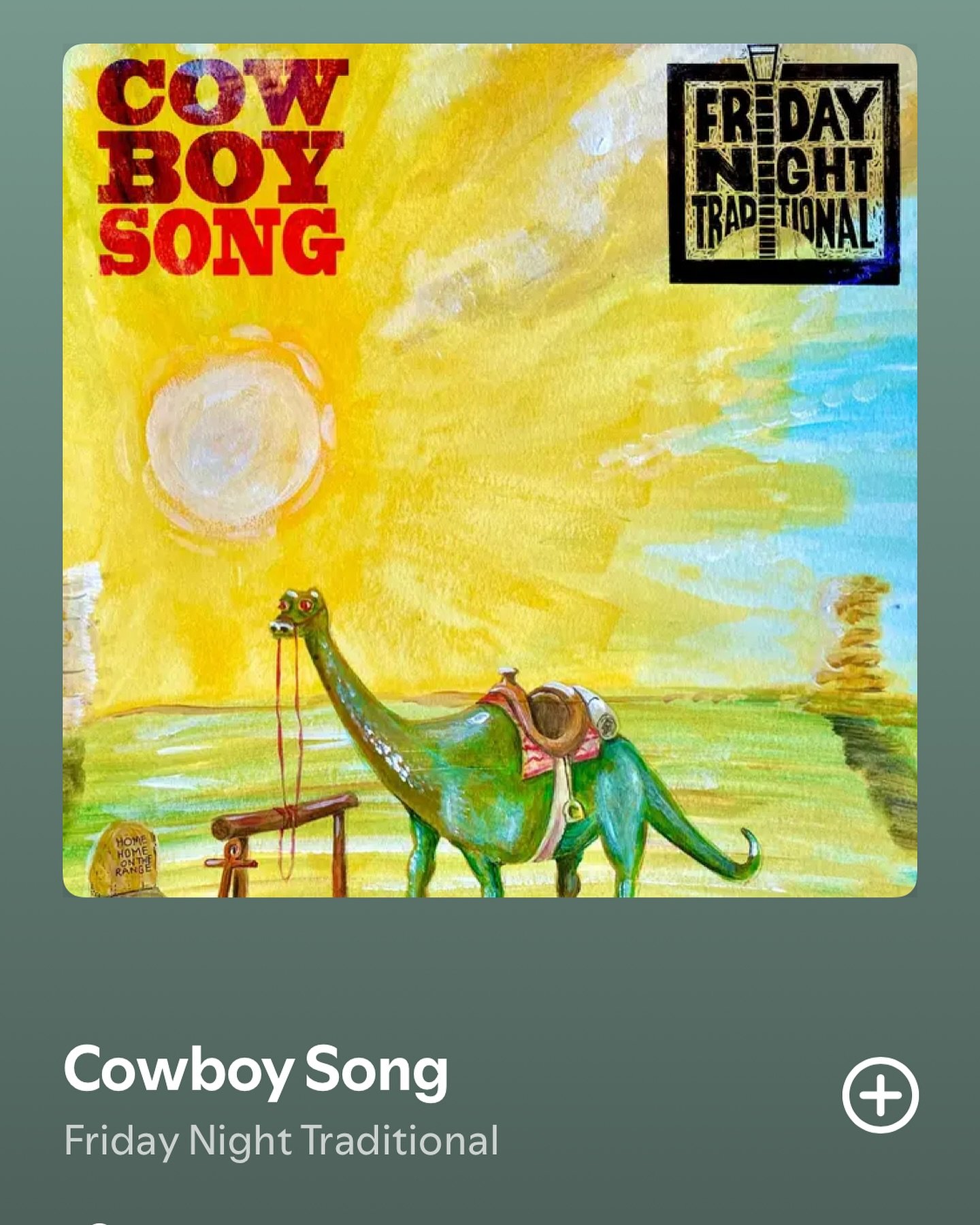Happy to announce that our new tune, &lsquo;Cowboy Song&rsquo; is out now on Spotify.  Would appreciate a listen.  Thanks!

Written by: K. Brad Penuel

Musicians:
Josh LeClerc @joshleclerc7 - guitar, bass, vocals
Fred Trumpy @fmtrumpy -  drums
Nick S