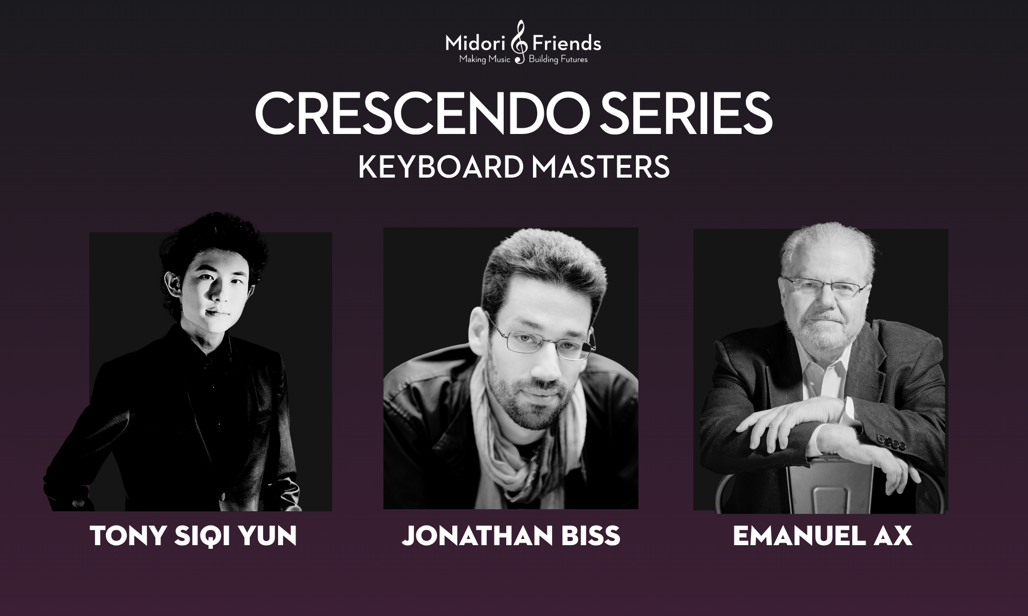 2026-2027 Crescendo Series: Keyboard Masters