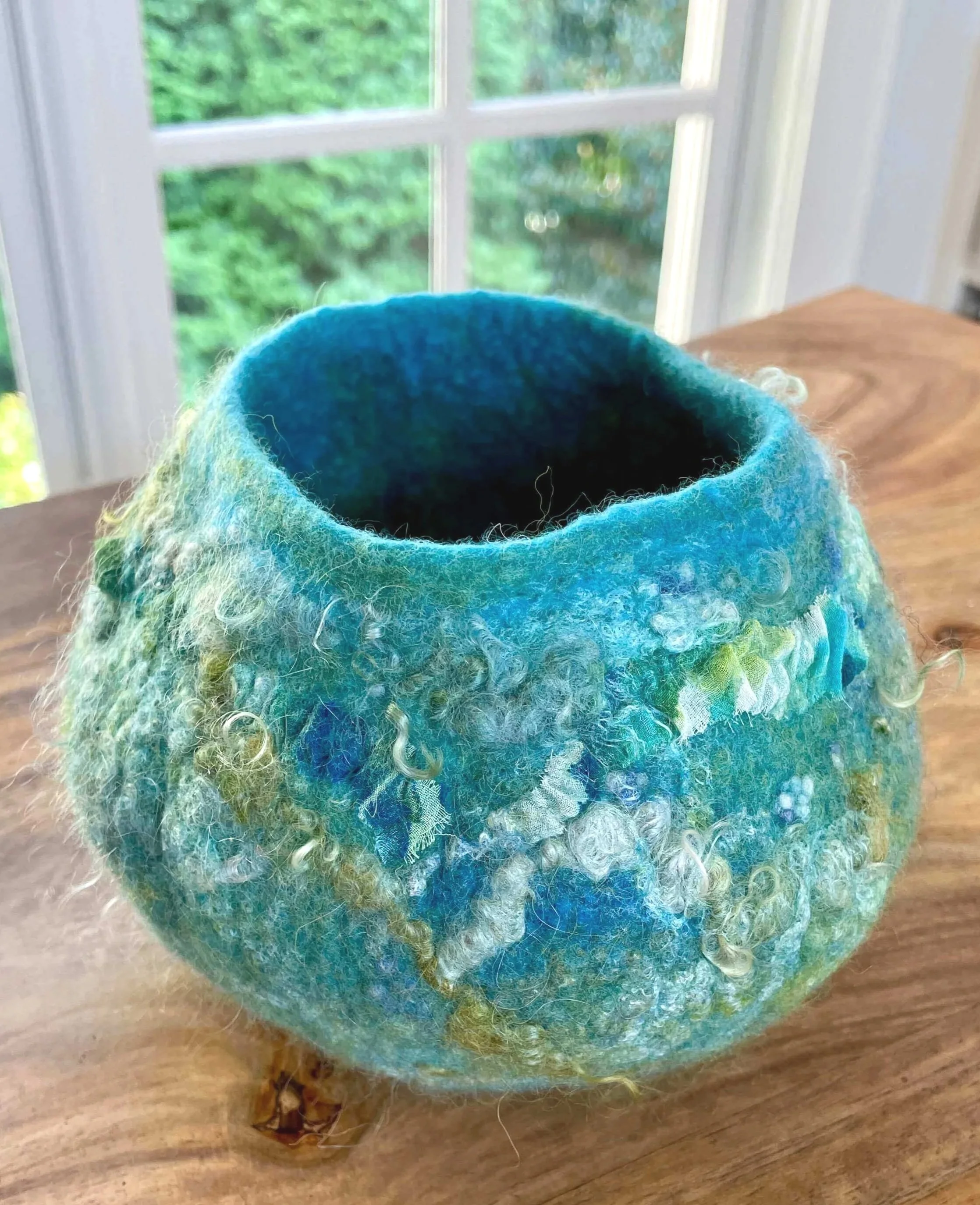 Wet Felted Vessels Workshop - Raleigh, NC