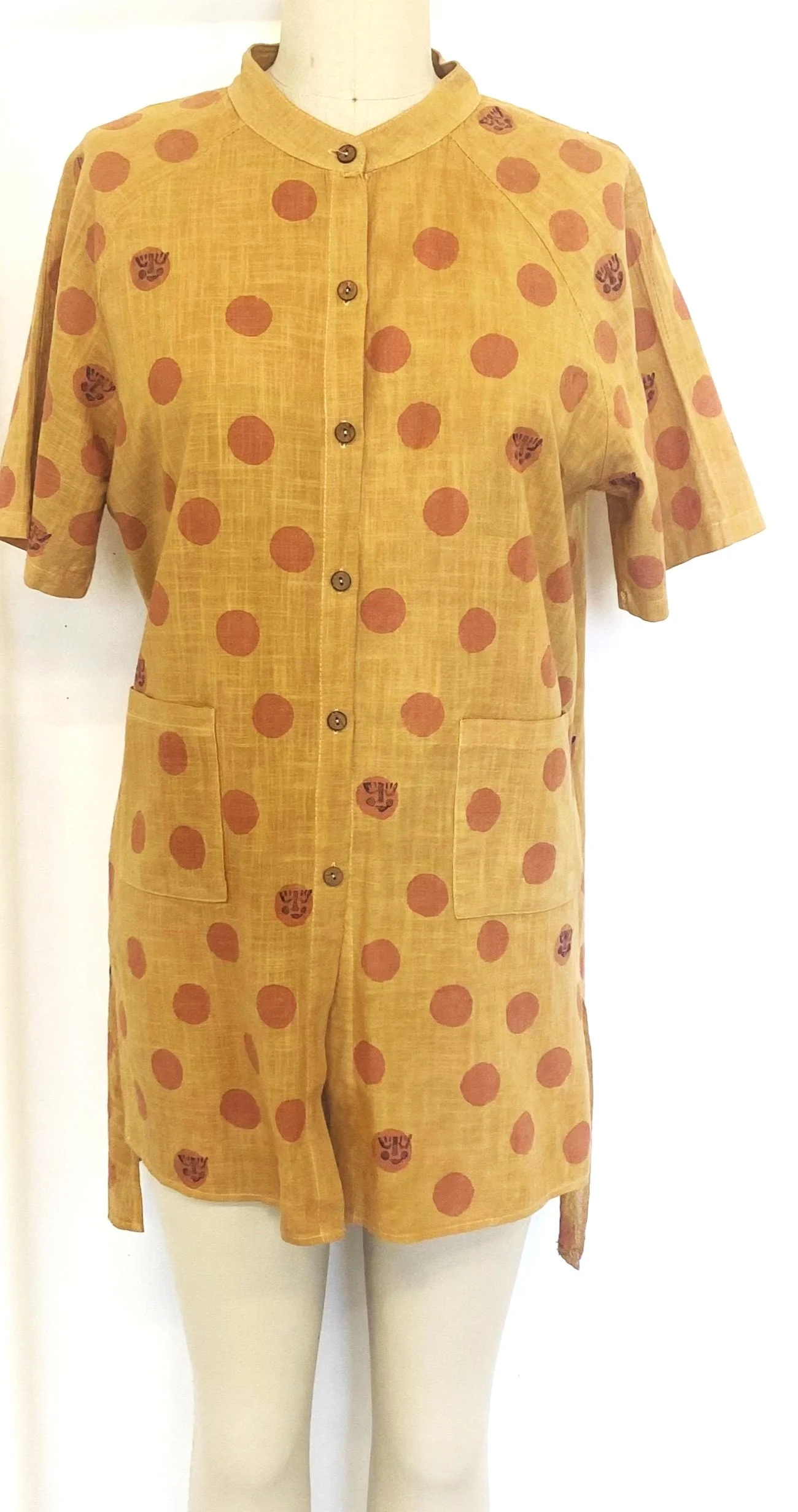 Sunshine Smiley Natural Dye Shirt.jpg