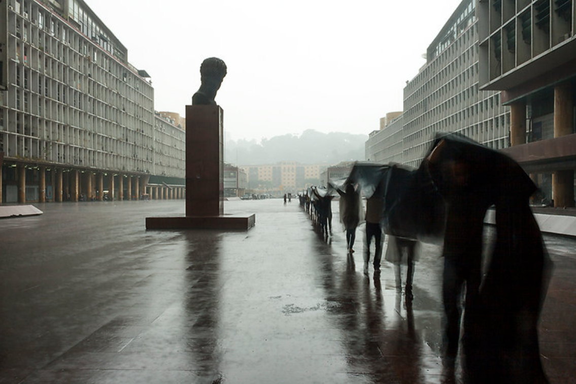 Área, Intervención participativa, Caracas, Venezuela, 2014 // Fotografía, impresión digital 