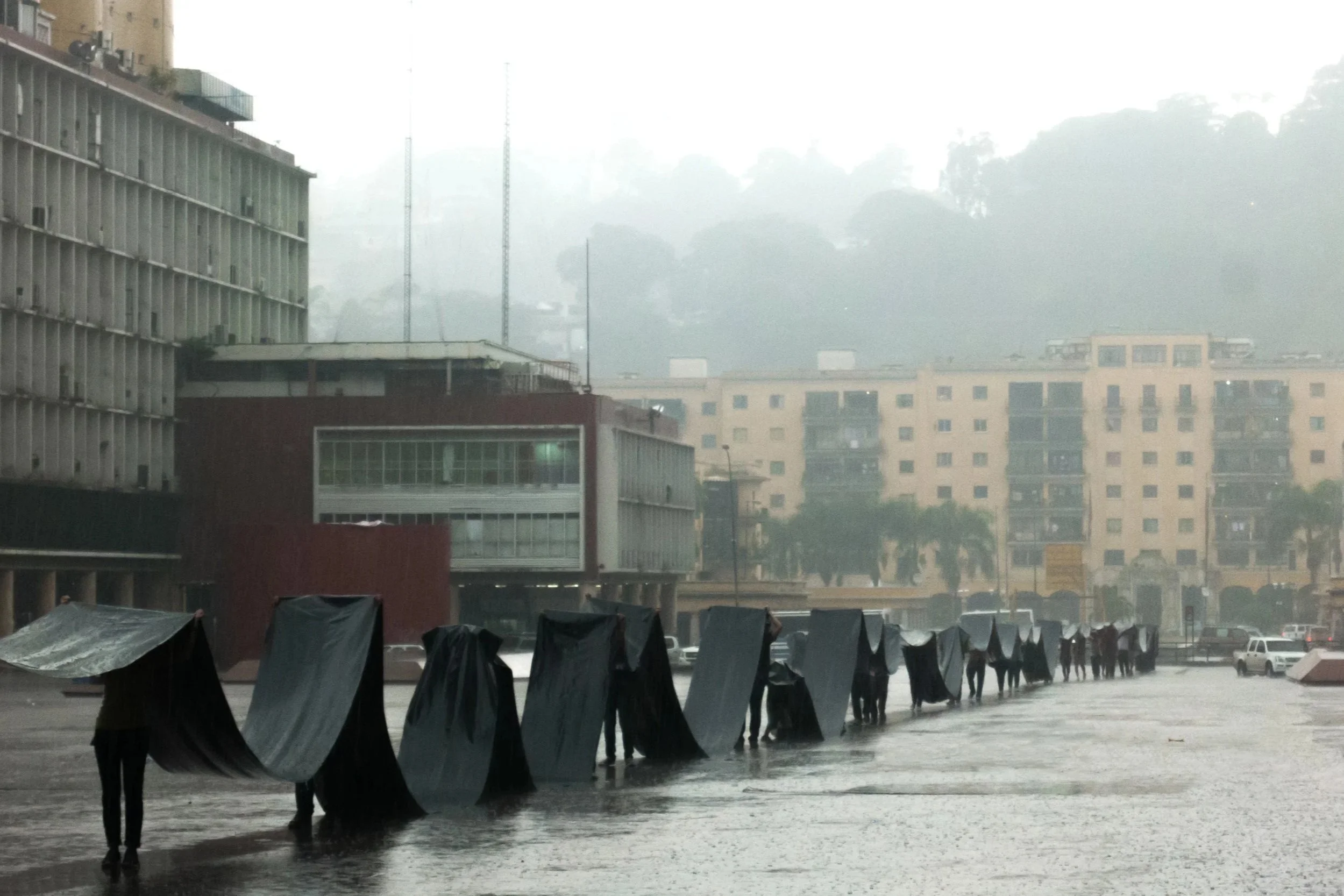 Área, Intervención participativa, Caracas, Venezuela, 2014 // Fotografía, impresión digital // 90 x 60 cm 