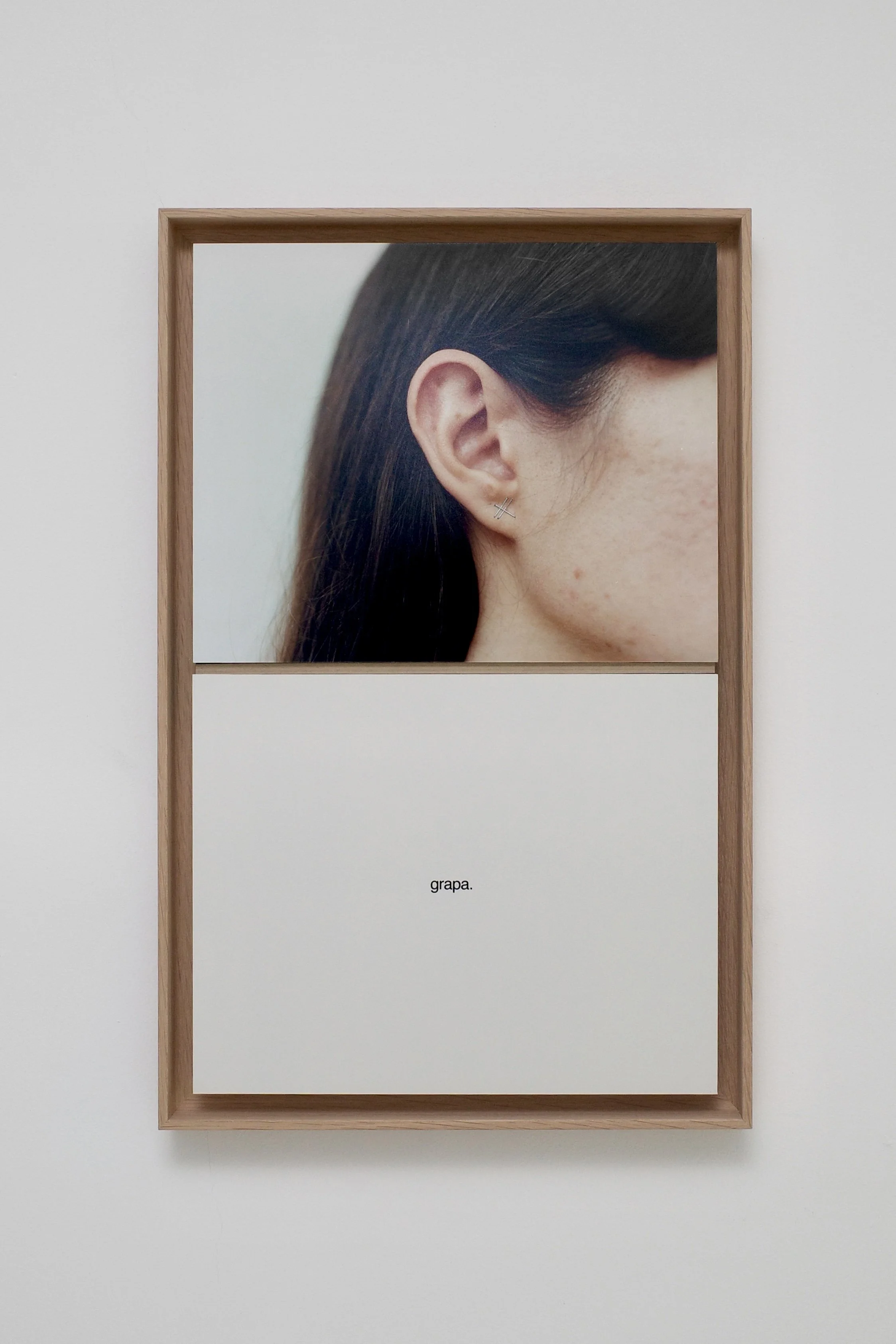 Object/Subject VII, 2026 // Hand printed photograph in Fujifilm DP II, text printed in Hahnemühle Photo RAG Pearl 320 gr // 31 x 47 cm, Edition 1/5