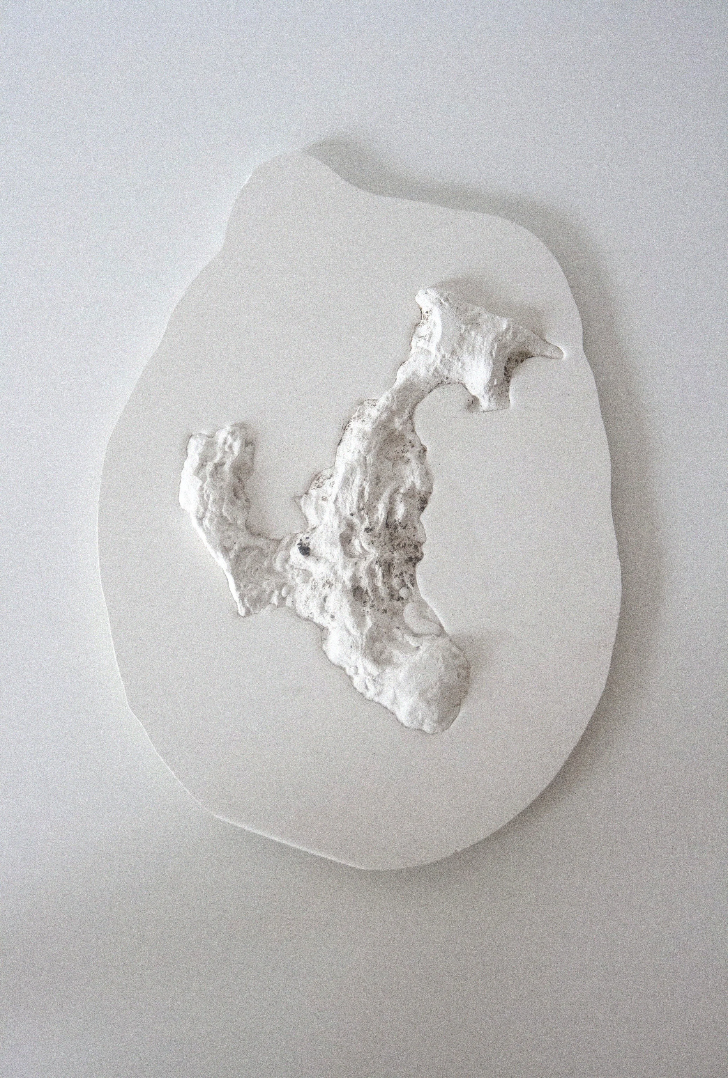 Replicating I, Plaster 2024 // Plaster // 40x30x4 cm