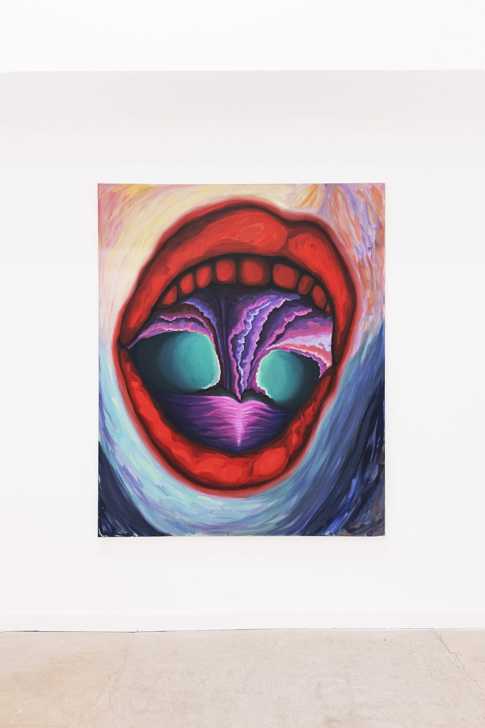 Visita A Mi Padre, 2025 // Oil on Canvas // 160 x 130 cm