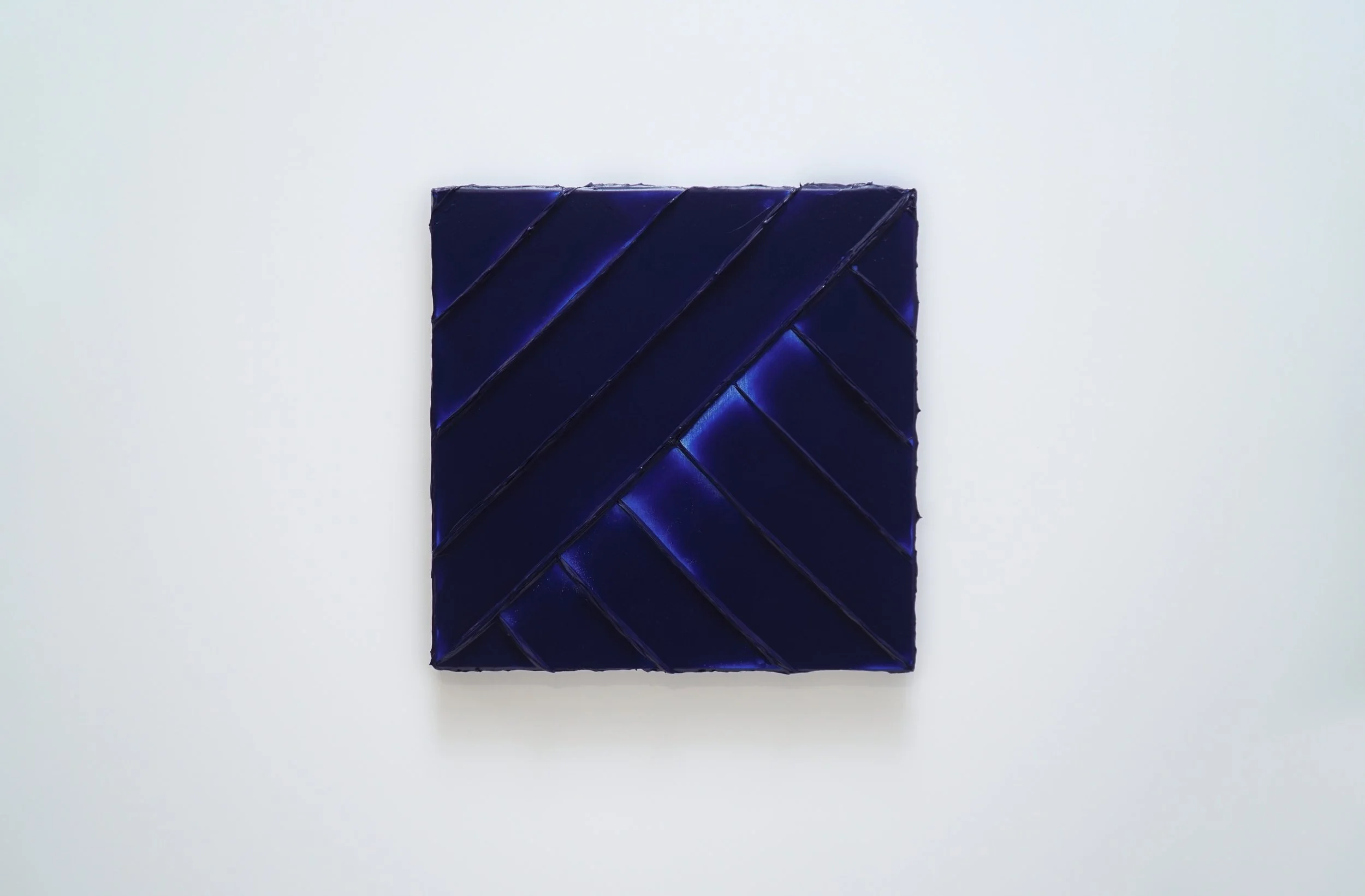 Mansarda en París (El techo del vecino), 2026 // Acrylic on canvas // 50×50 cm