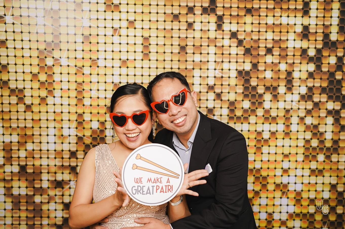 Some fun and quirky snaps from Faye&rsquo;s fabulous event! ✨

Our cute new prop signages were a hit at last night&rsquo;s event! We loved seeing you strike a pose with it! 

Photobooth used: 4hrs Classic Booth
Backdrop: Gold Shimmer

Book us for you