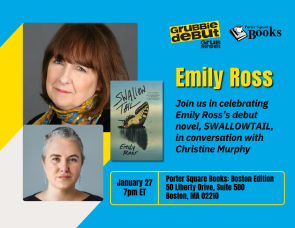 Grubbie Debut series: Emily Ross at GrubStreet (and online)
