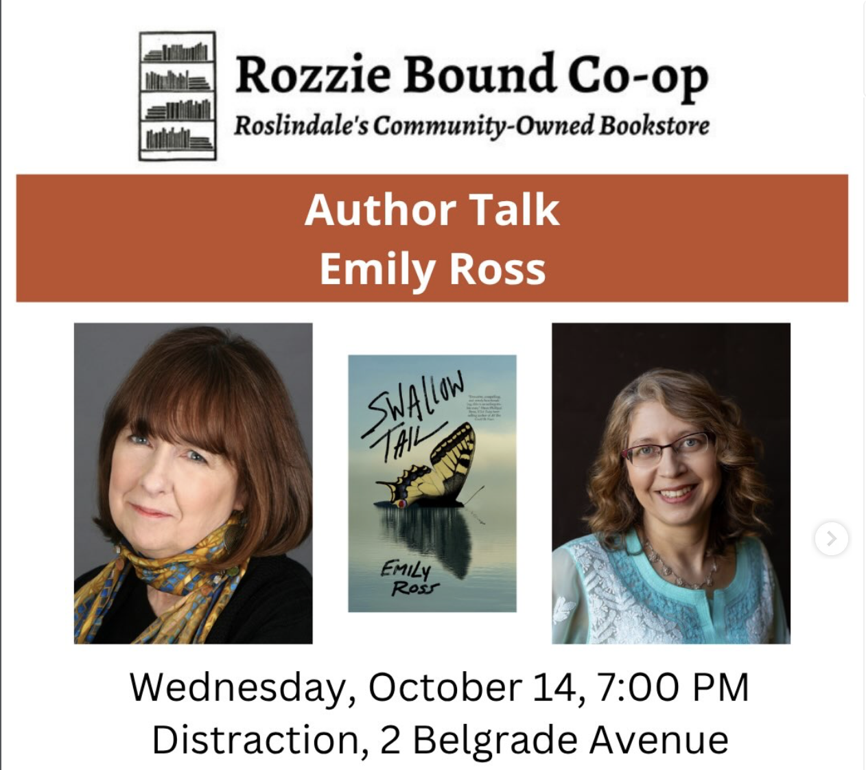 Author Talk with Emily Ross
