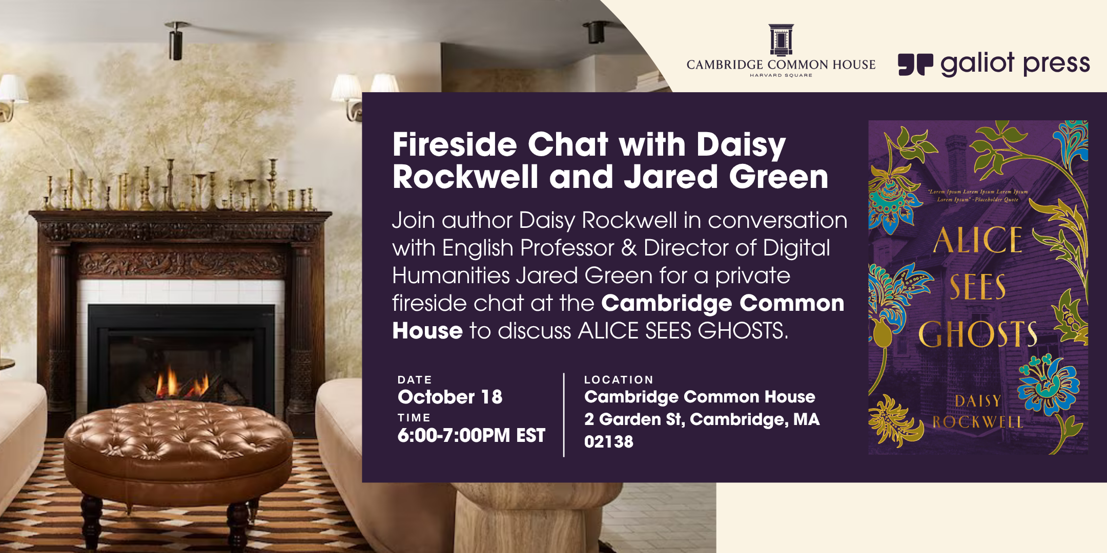 Fireside Chat with Daisy Rockwell