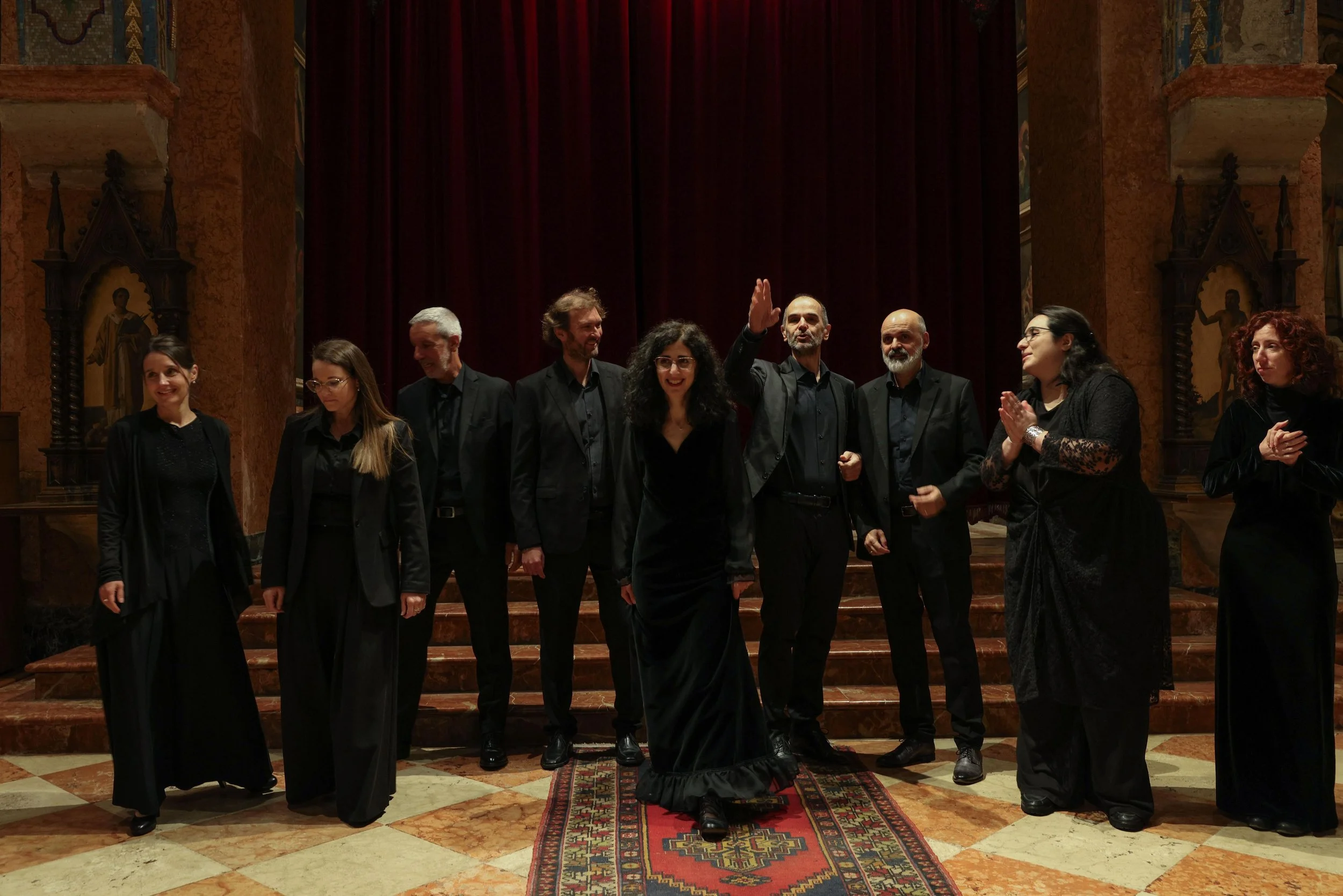 At San Lazzaro degli Armeni, Venice. Photo: Levon Mkrtchyan.