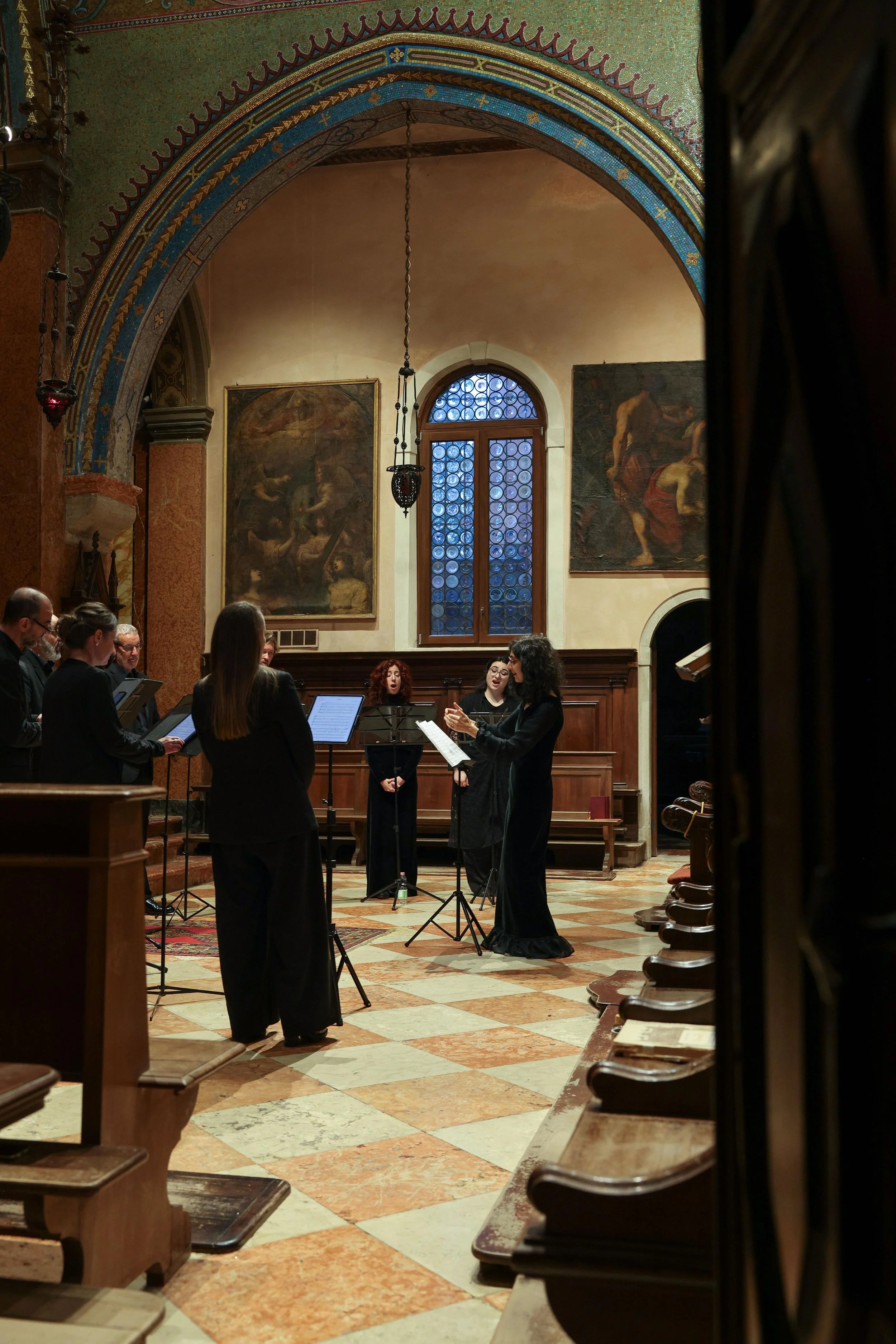 At San Lazzaro degli Armeni, Venice. Photo: Levon Mkrtchyan.