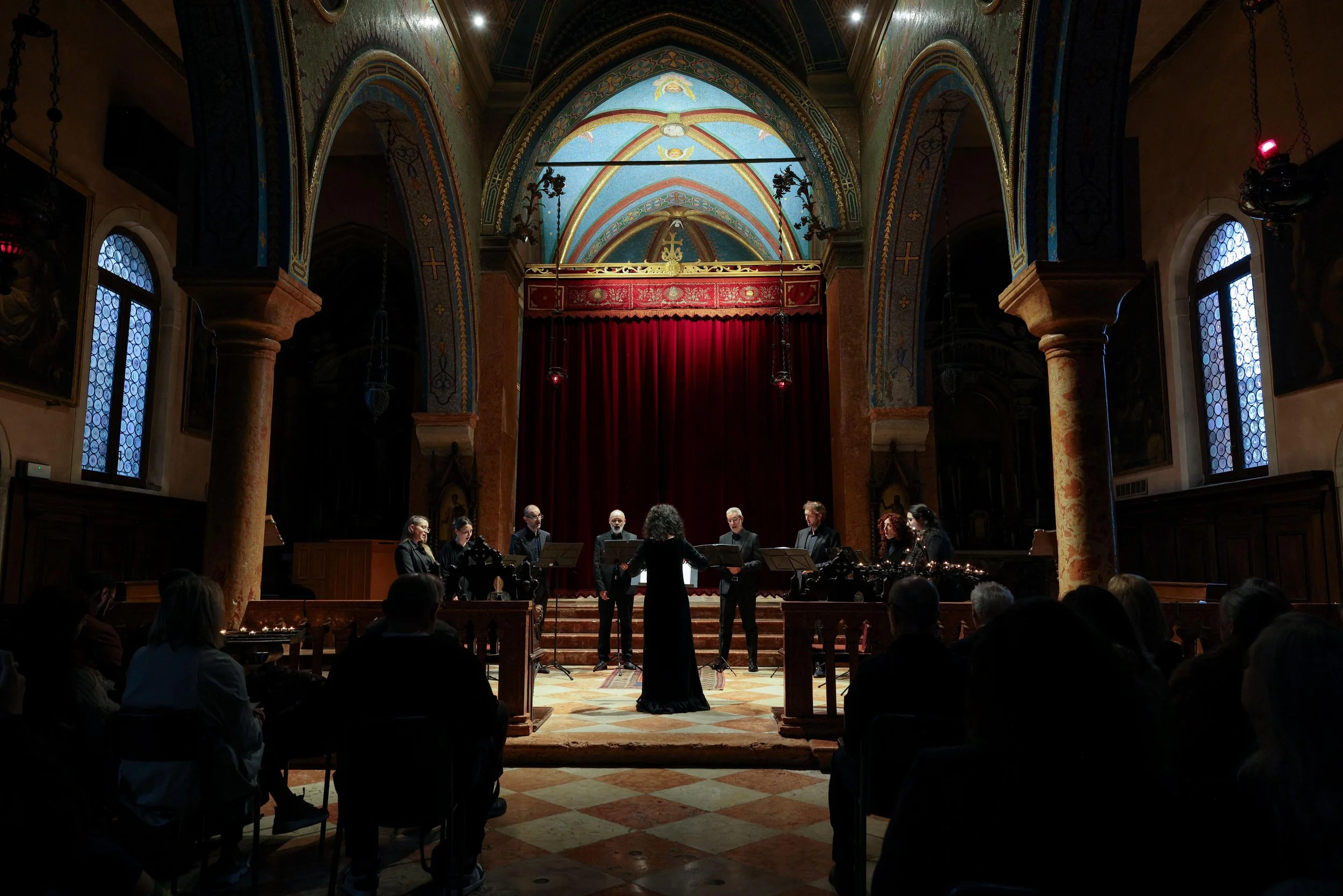 At San Lazzaro degli Armeni, Venice. Photo: Levon Mkrtchyan.