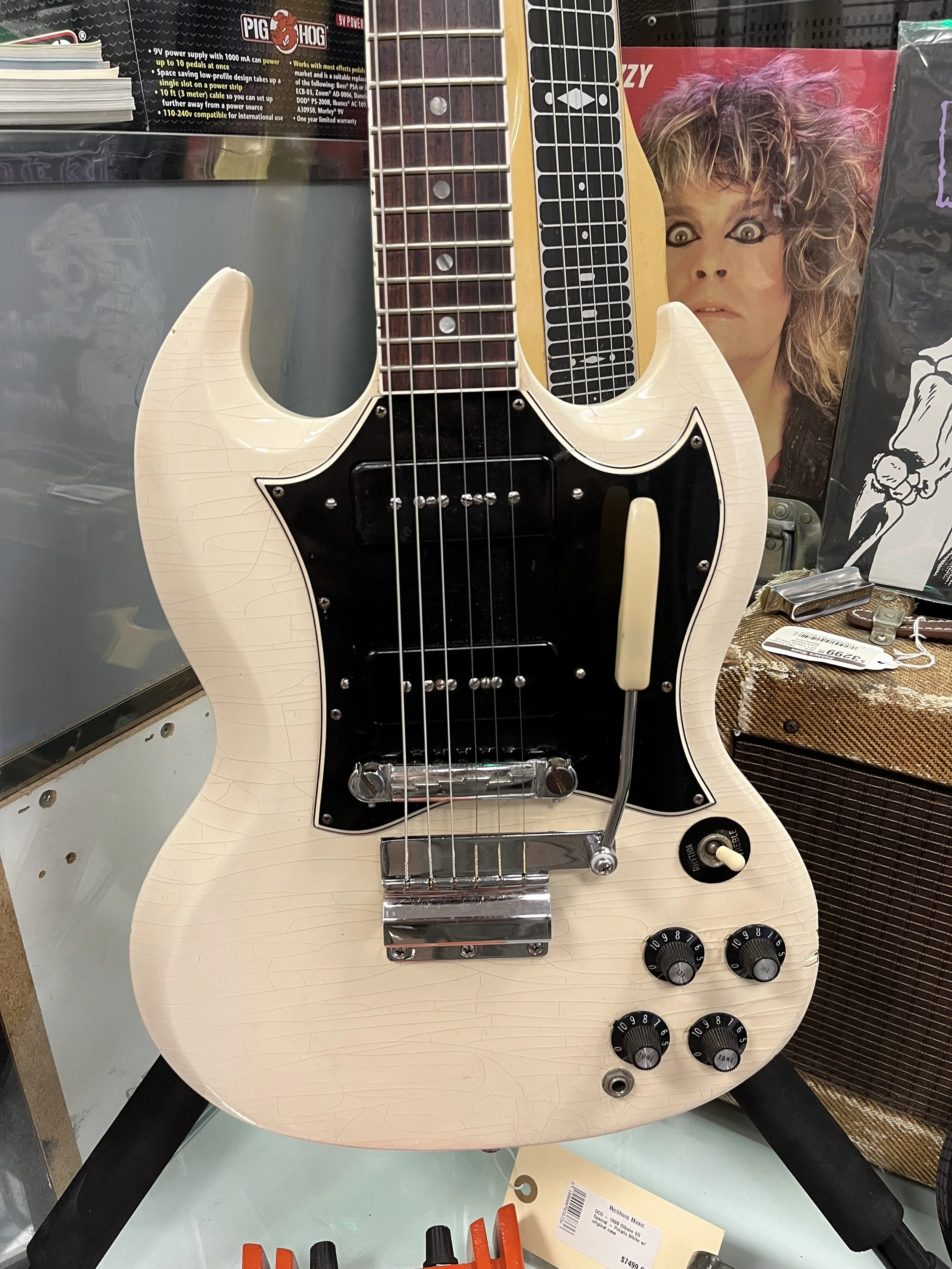 1969 Gibson SG Special - Polaris White with original case $7,499.69