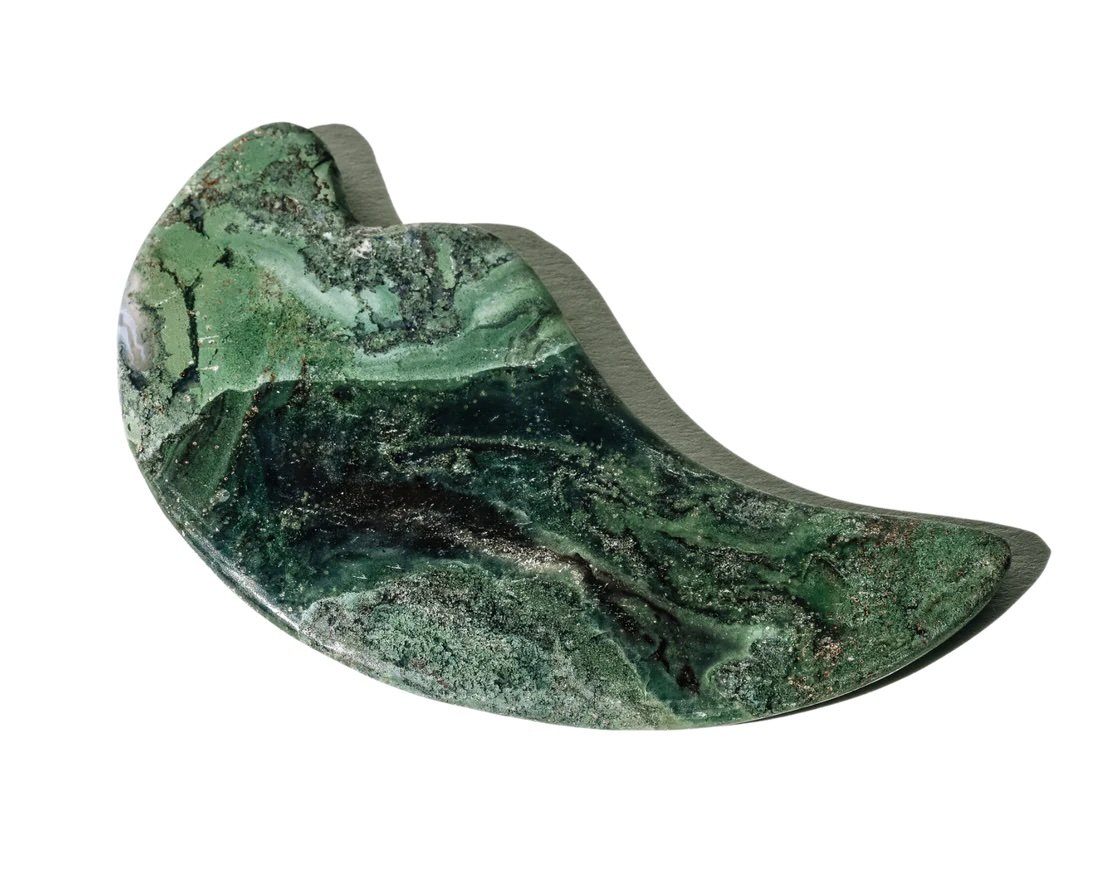 Handcarved Agate Gua Sha