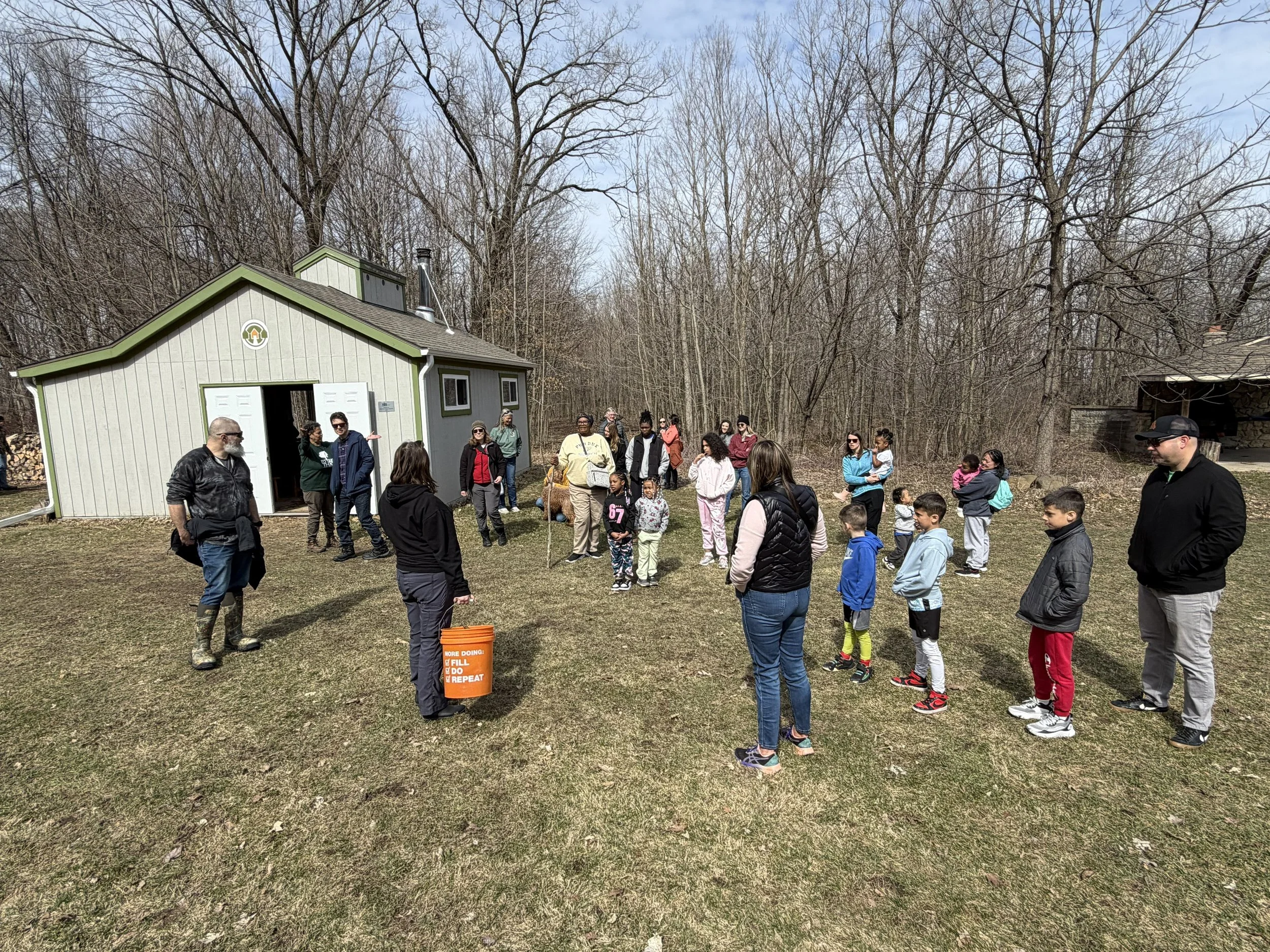 Maple Sugaring at the Nature Center