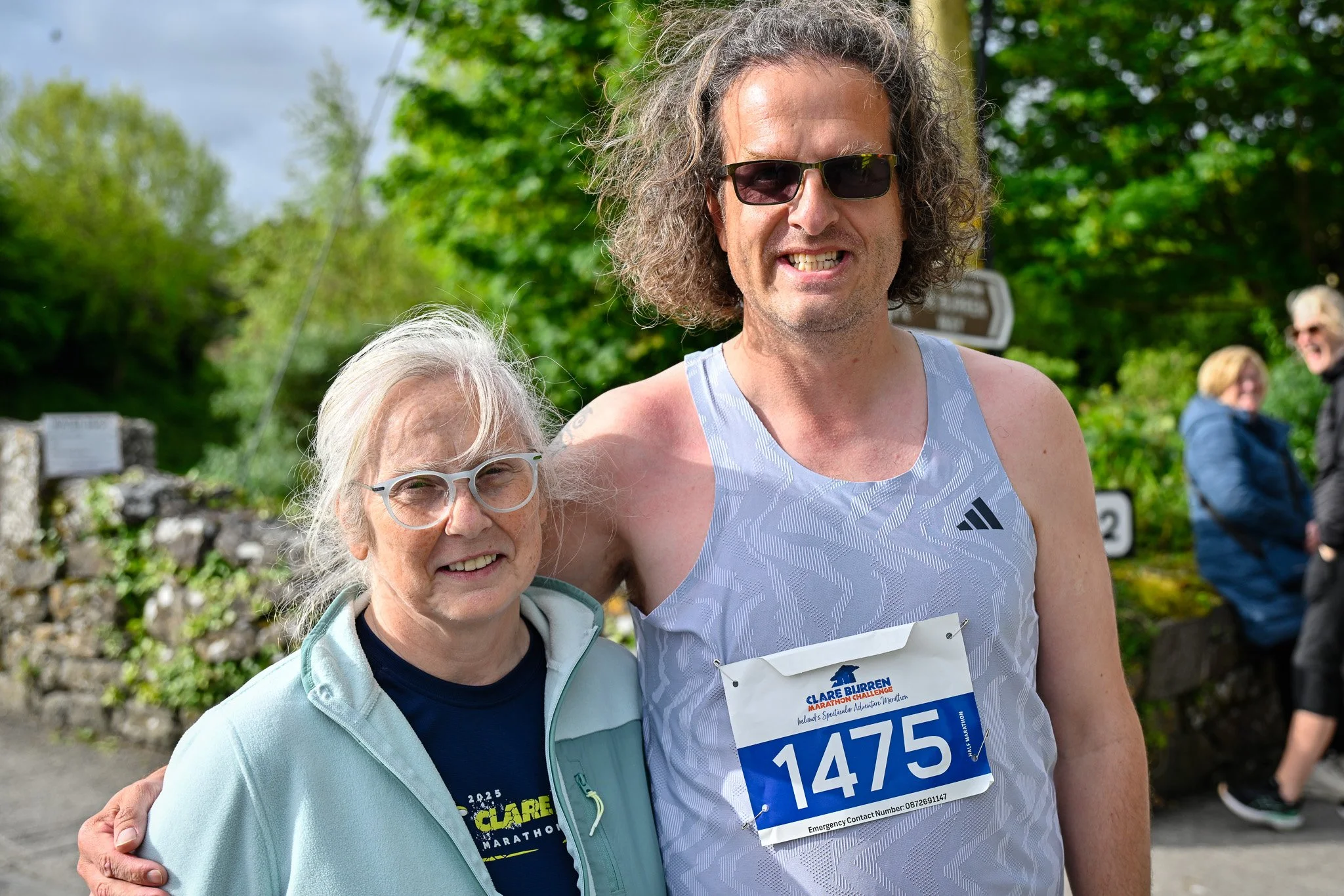 Runner at the Clare Burren Marathon Challenge 2026 in 
