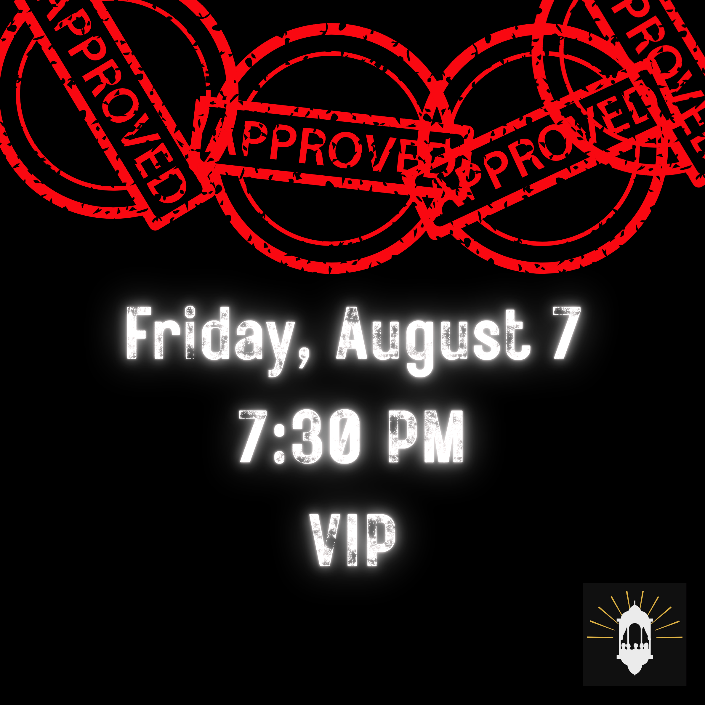 Stamp of Hope - VIP - August 7 at 7:30 PM