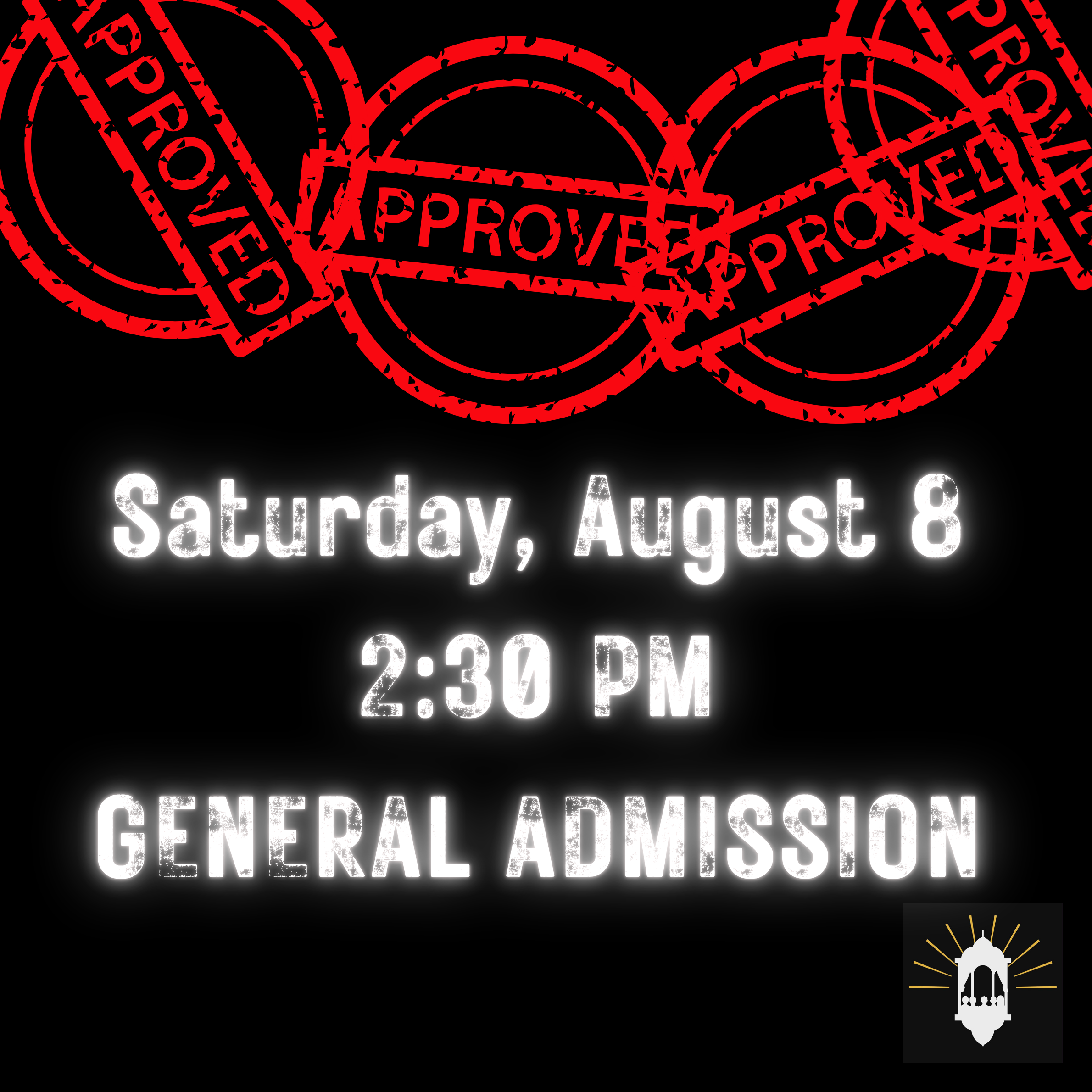 Stamp of Hope - General Admission - August 8 at 2:30 PM