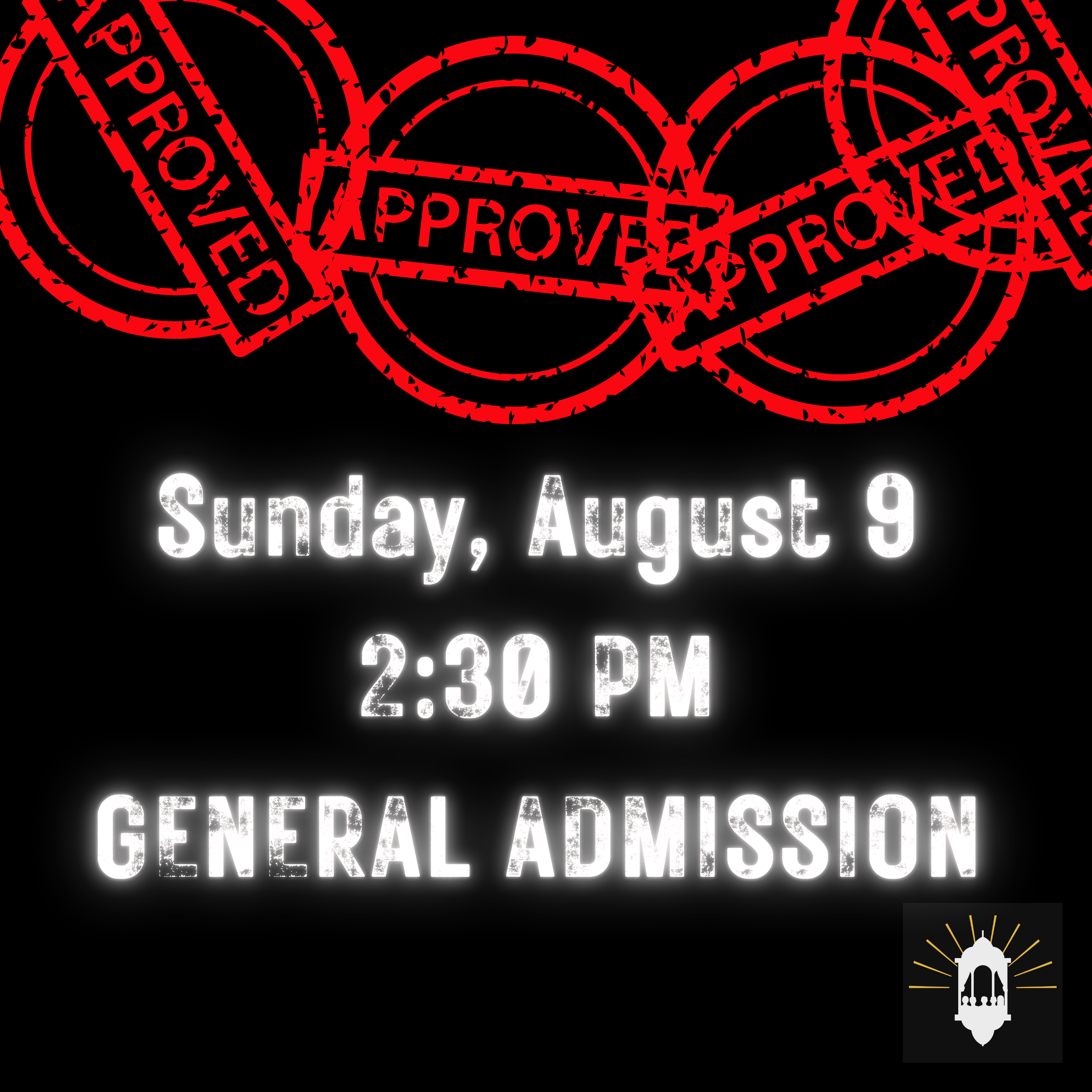 Stamp of Hope - General Admission - August 9 at 2:30 PM