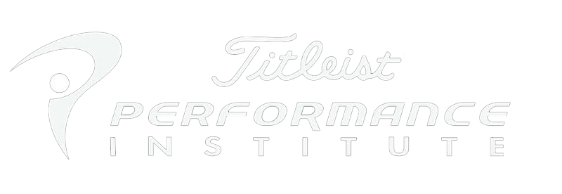 Titleist Performance Institute logo – TPI golf training certification for mobility, stability, and strength-based swing improvement at Optimum Golf