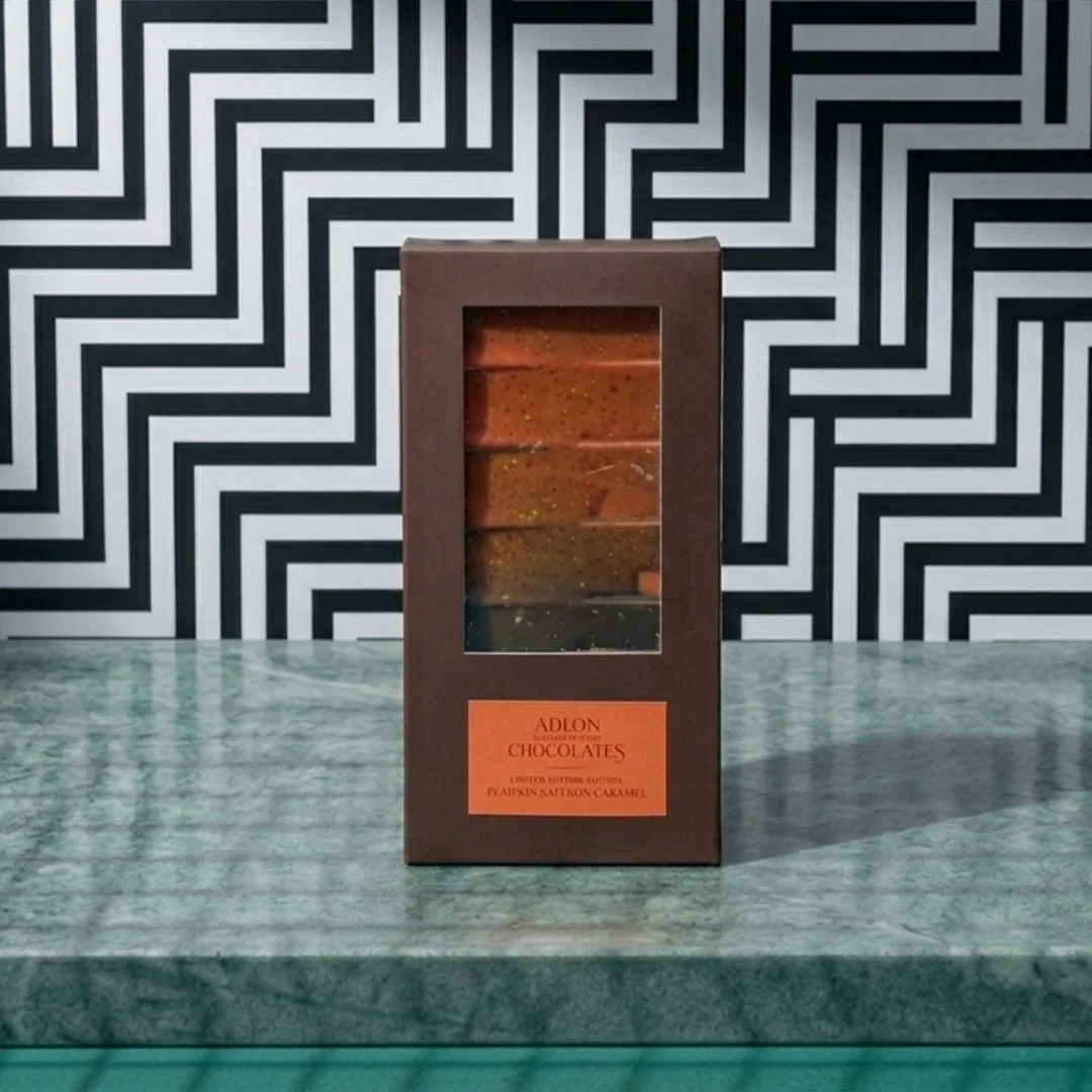 Adlon Handcrafted Chocolates Pumpkin Safron Caramel