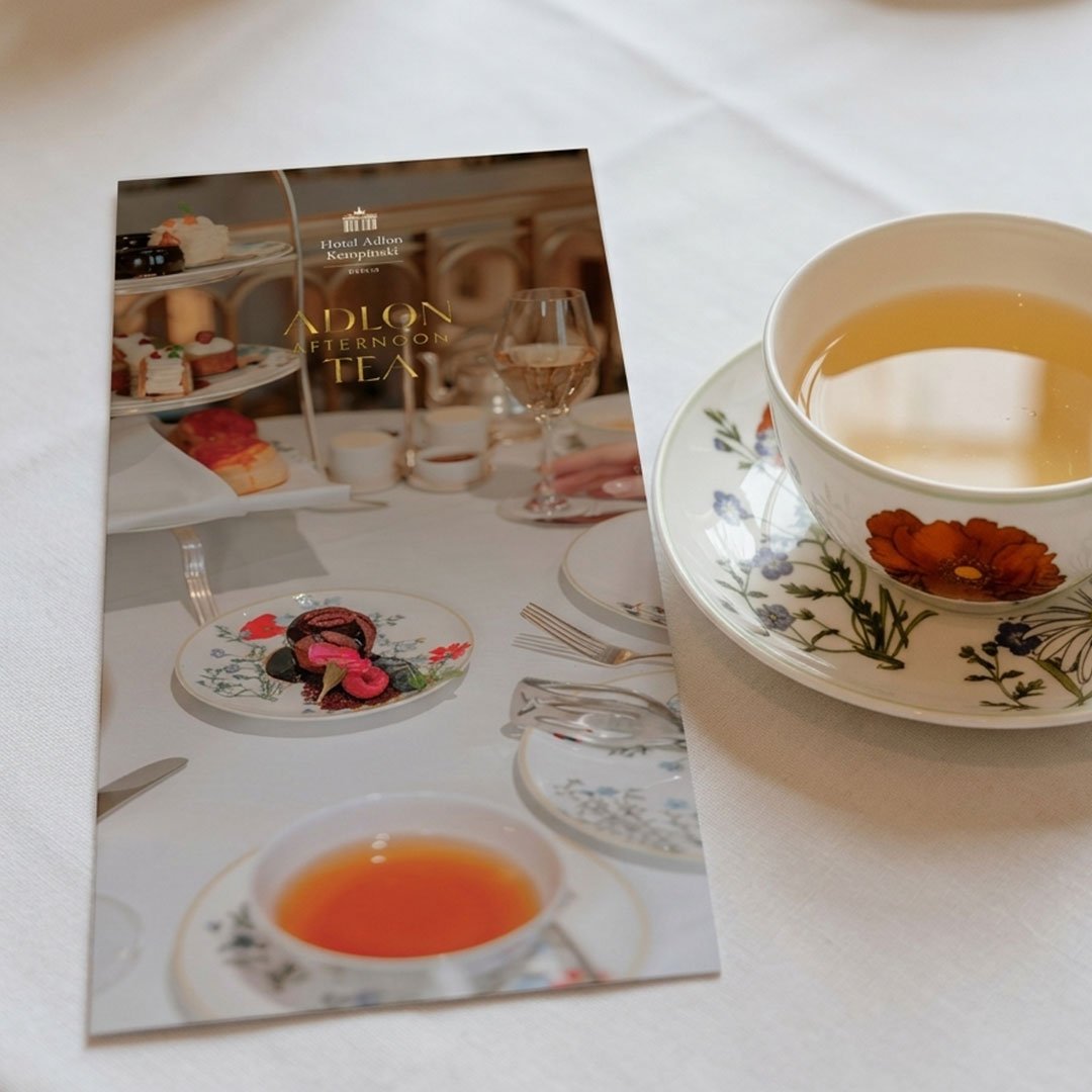 Flyer Adlon Afternoon Tea