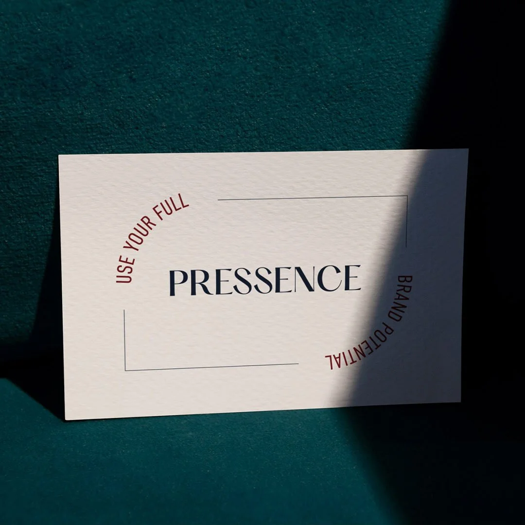 Rebranding für PRESSENCE: Feingefühl trifft Funktion