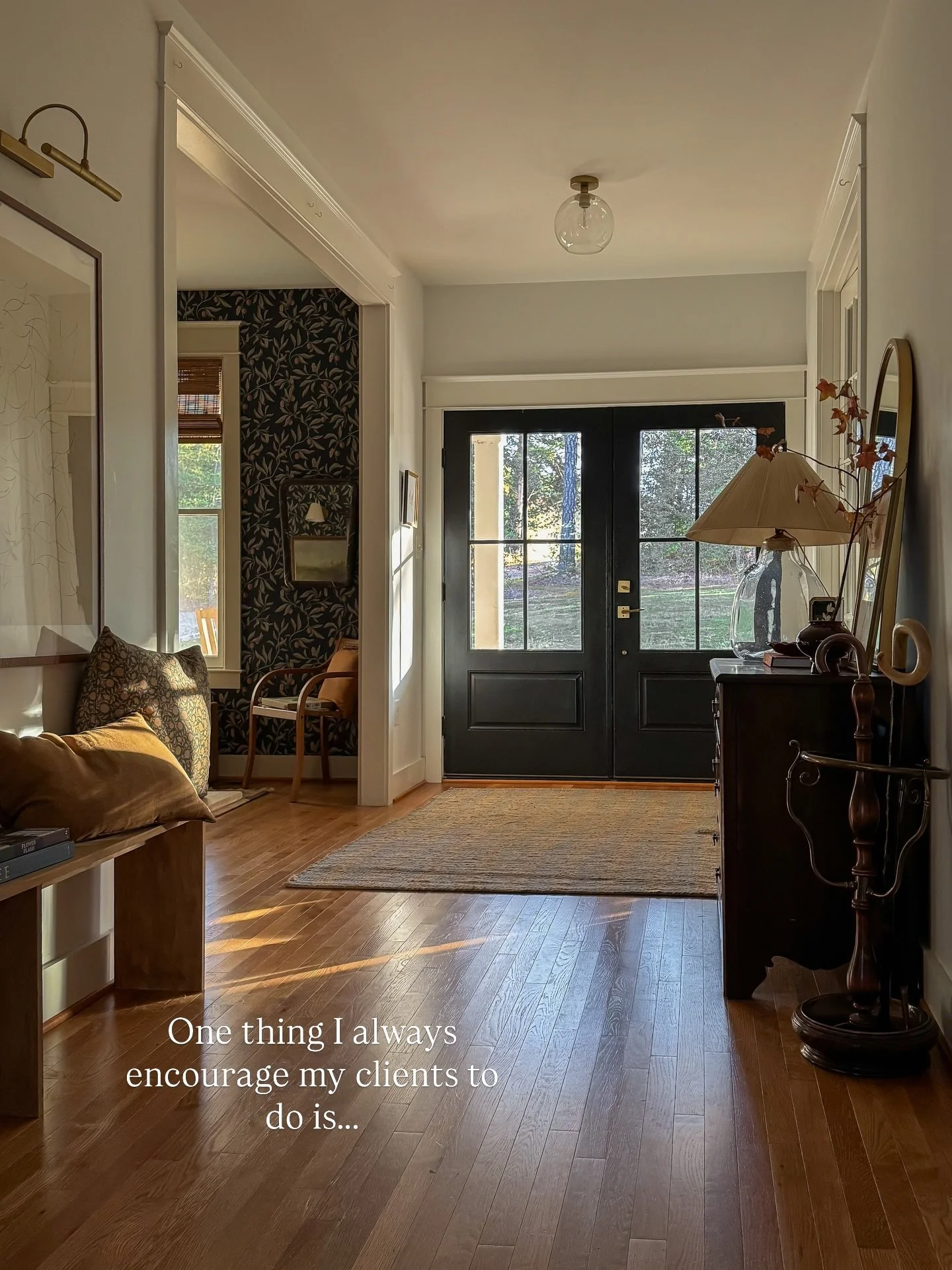 The more homes I see and get to help with, the more I know that this is the key to having a home that truly feels like you. 🤎

Side note: this doesn&rsquo;t happen overnight. It takes time. Enjoy the process!