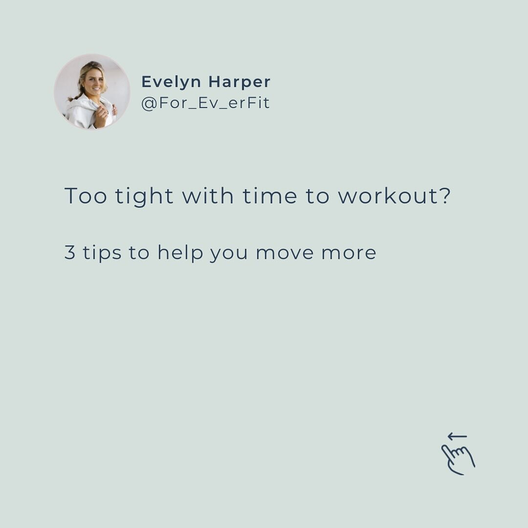 Try one and see if it&rsquo;s easily adaptable to your busy schedule. 

#foreverfit #busy #quickworkout #fitness #health