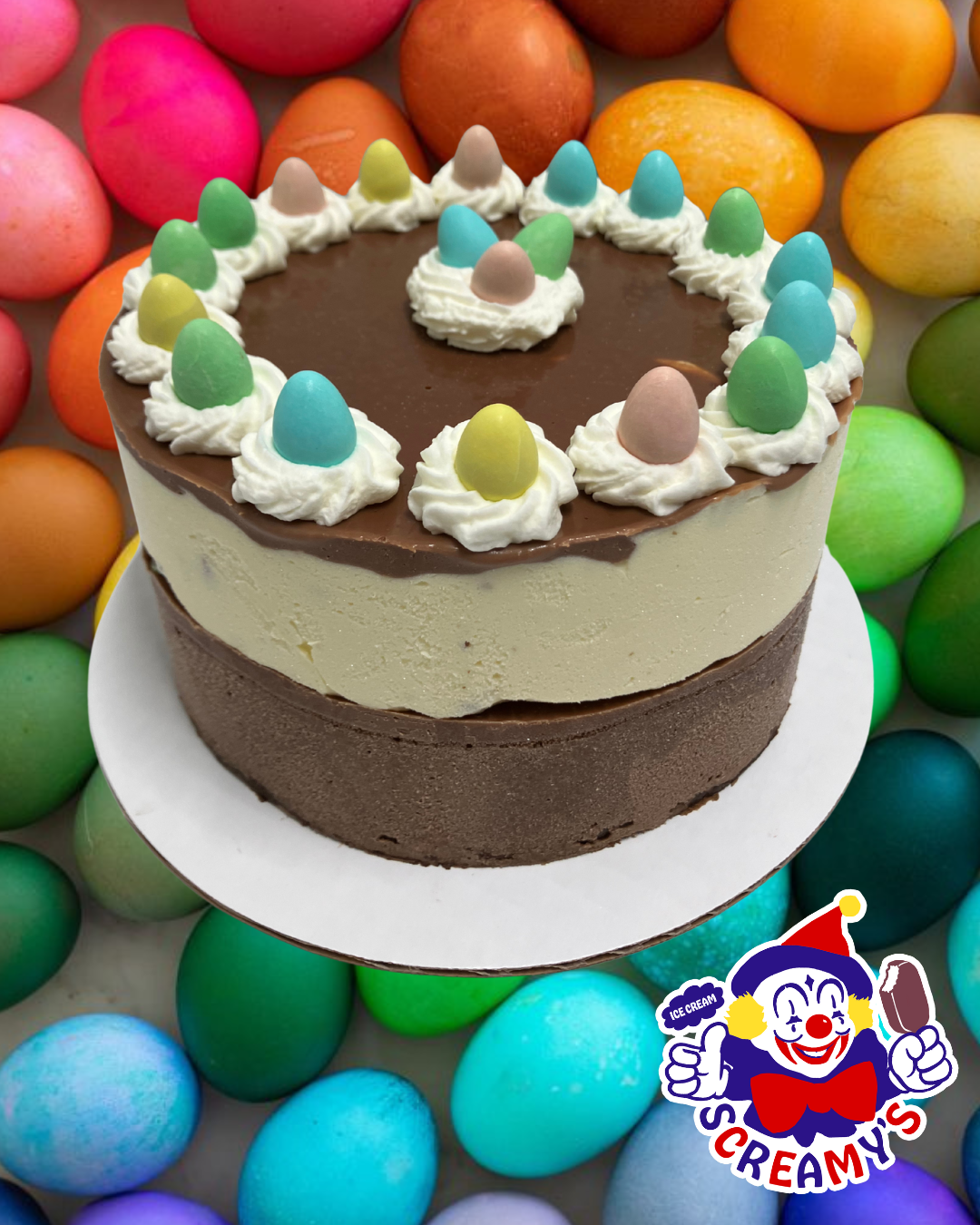 EASTER PRE-ORDER Mini Egg Ice Cream Cake