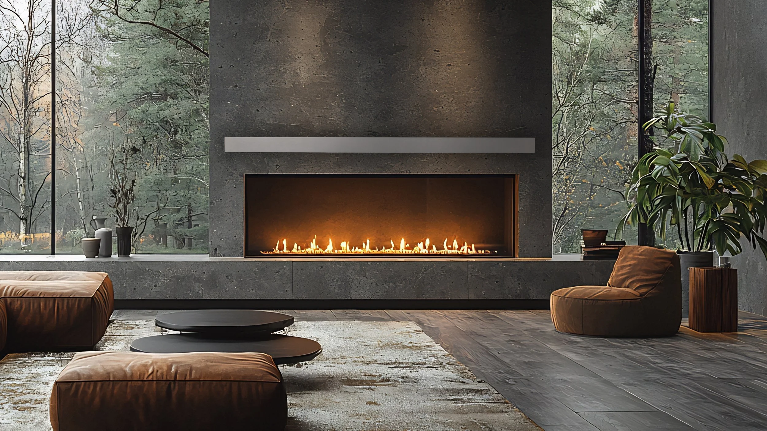 Concrete Beam Mantel