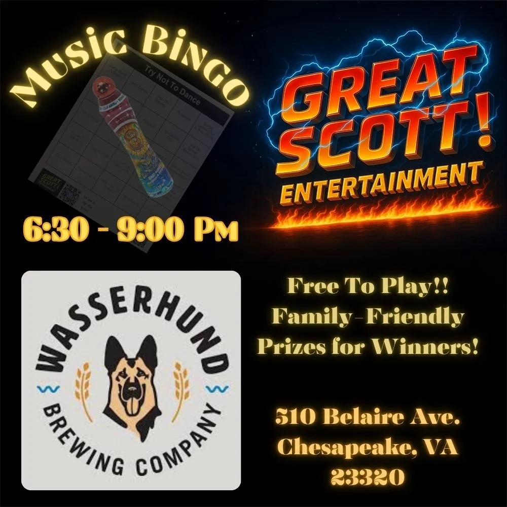Music Bingo at Wasserhund Brewing - Chesapeake