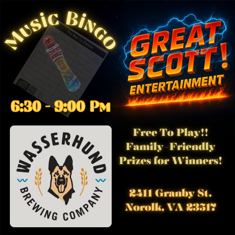 Music Bingo at Wasserhund Brewing - Norfolk