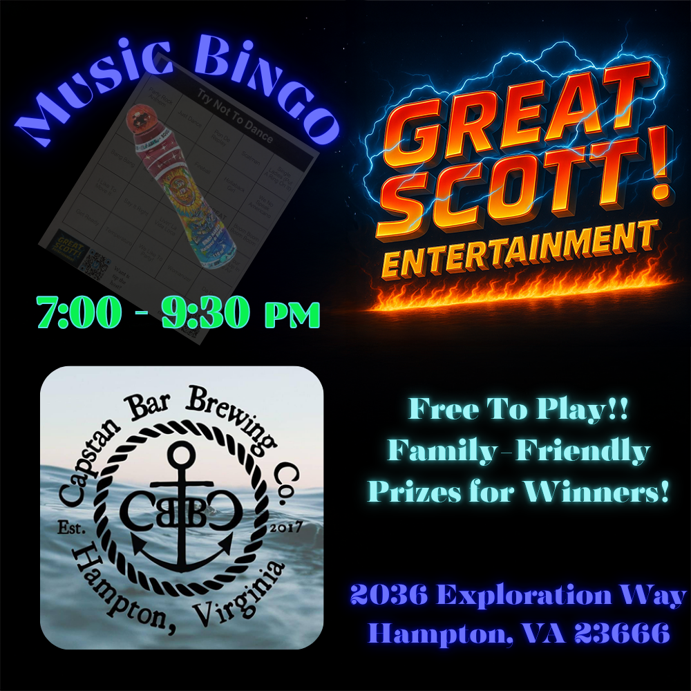 Music Bingo at Broad Bay Country Club (Private)