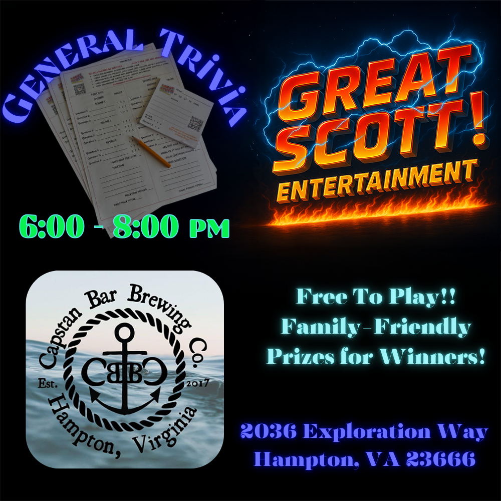 General Knowledge Trivia at Capstan Bar Brewing Company